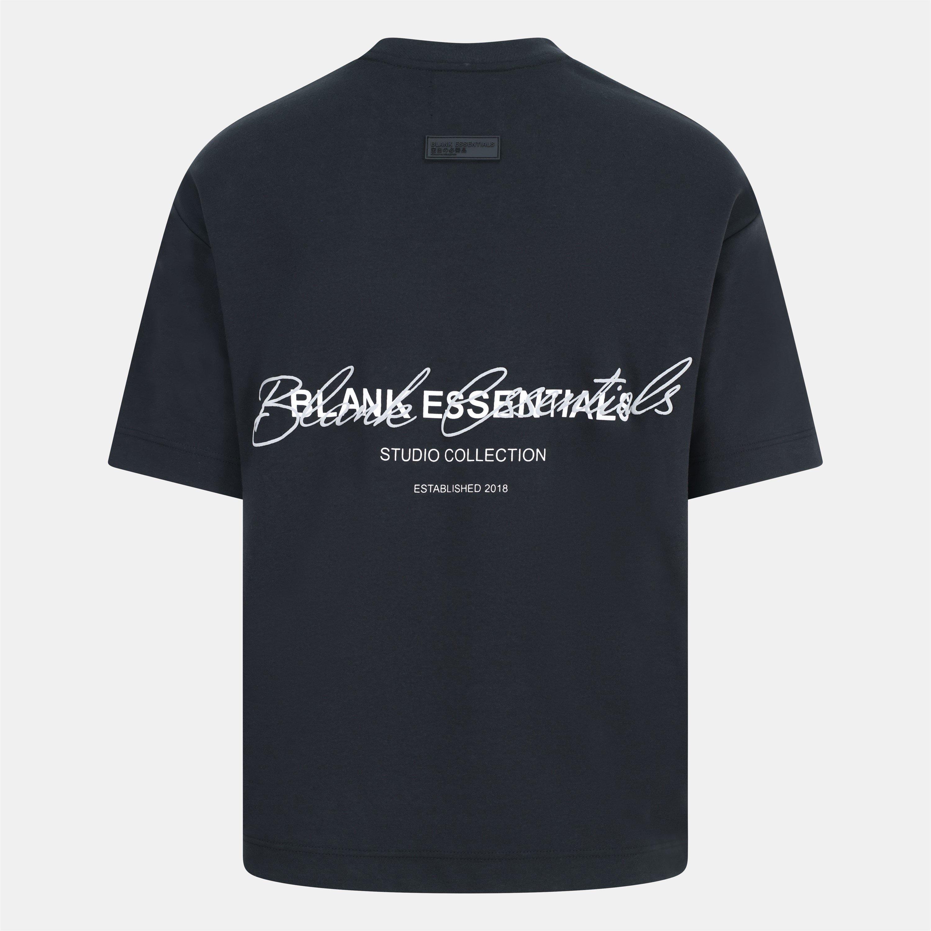 Black - Blank Essentials - Men's Signature Oversized Fit T-Shirt - 2