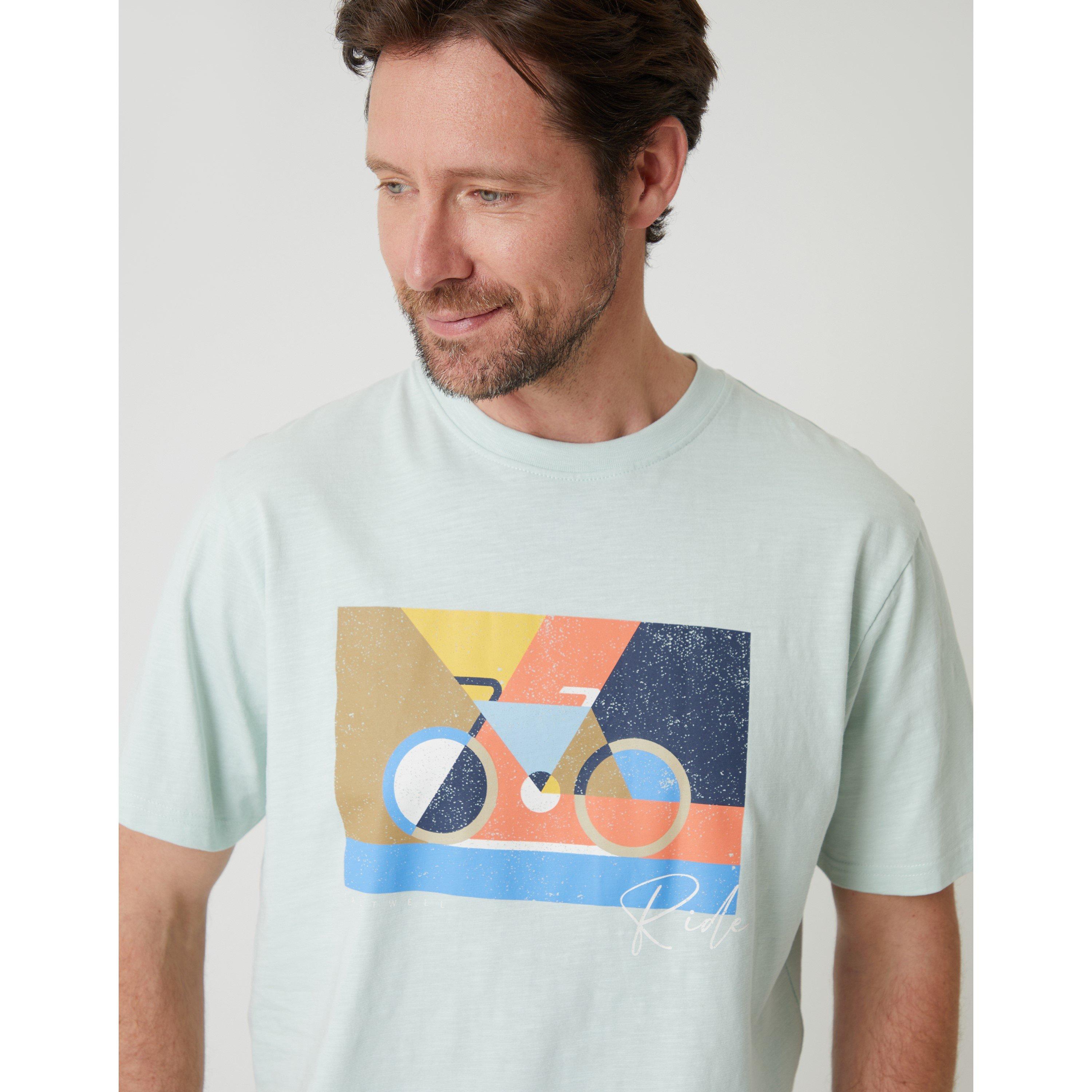 Sky Blue - Saltwell - Saltwel Haddo Regular Fit T-Shirt - 4