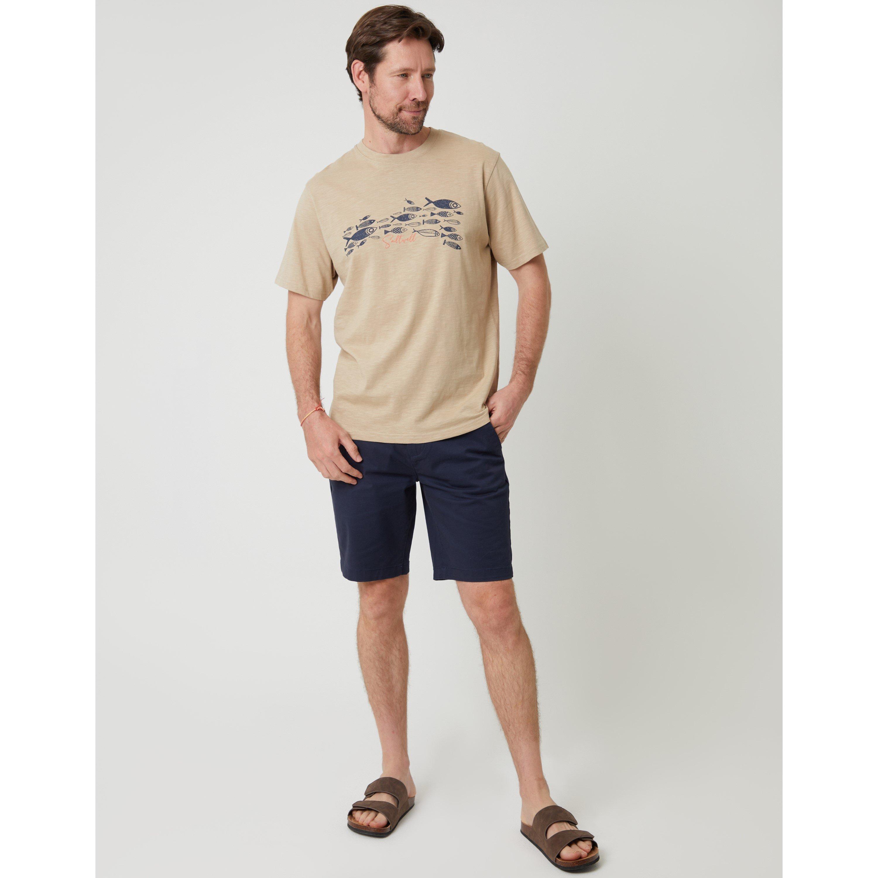 Light Stone - Saltwell - Saltwel Nevison Regular Fit T-Shirt - 2