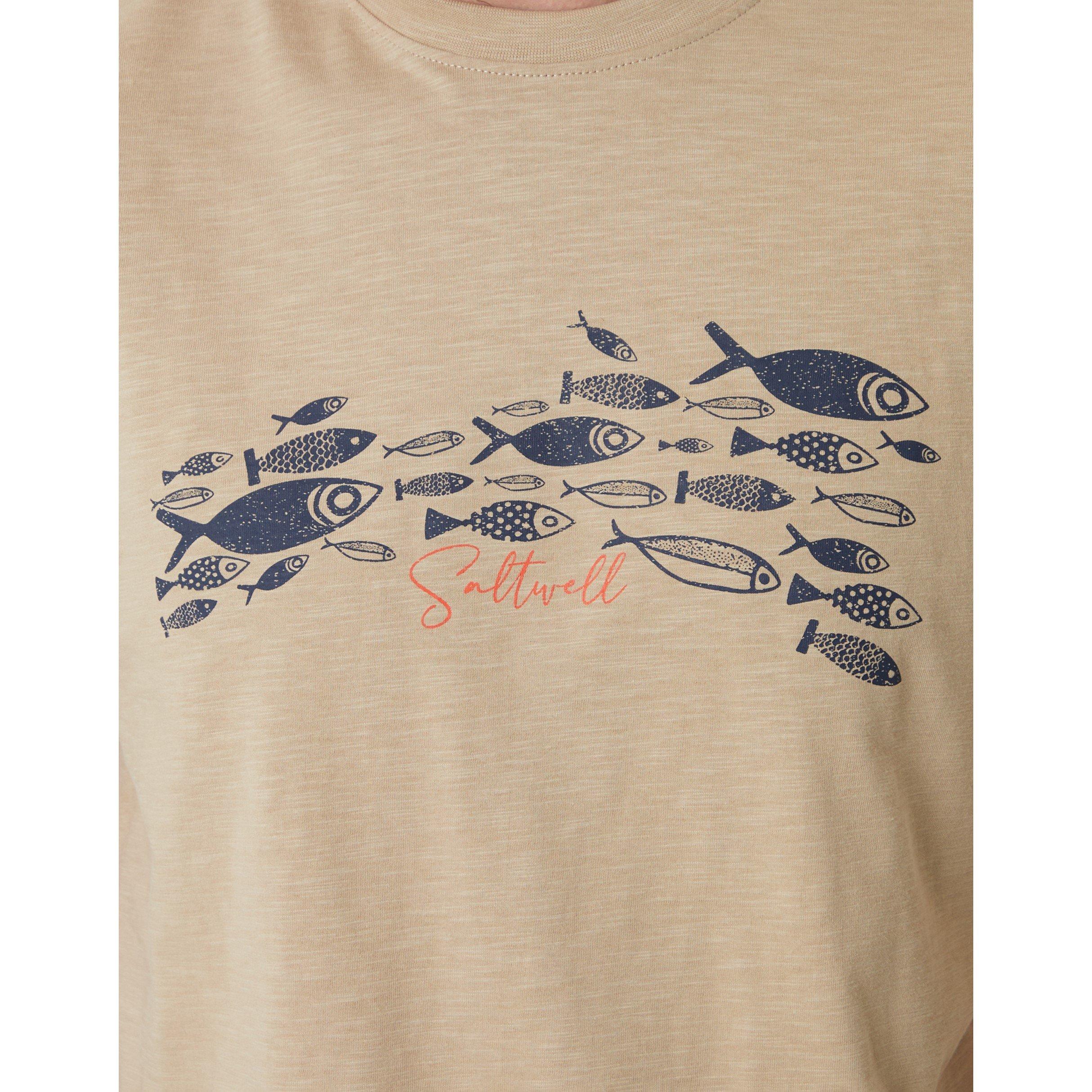 Light Stone - Saltwell - Saltwel Nevison Regular Fit T-Shirt - 4