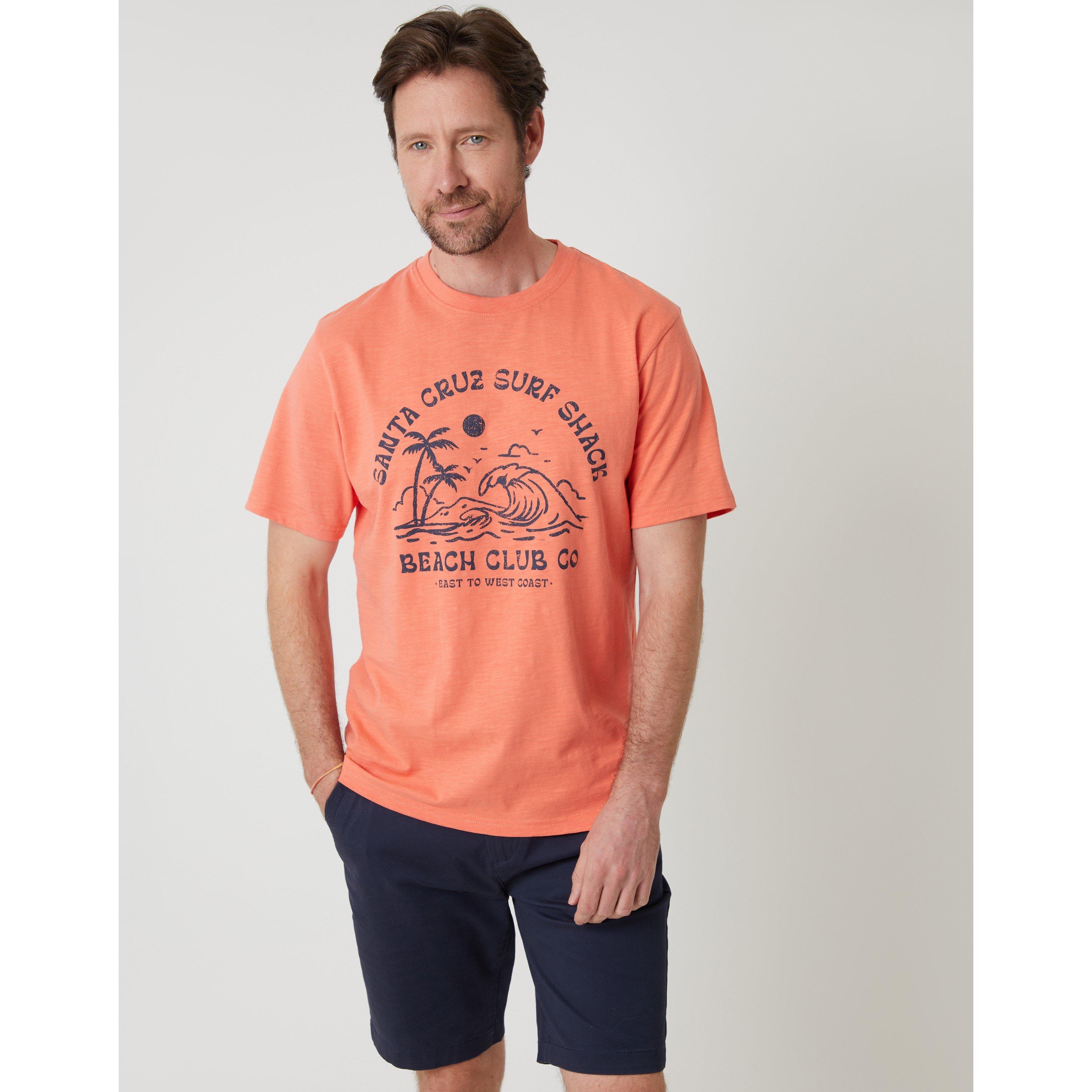 Coral - Saltwell - Men's Portrush Regular Fit T-Shirt - 1