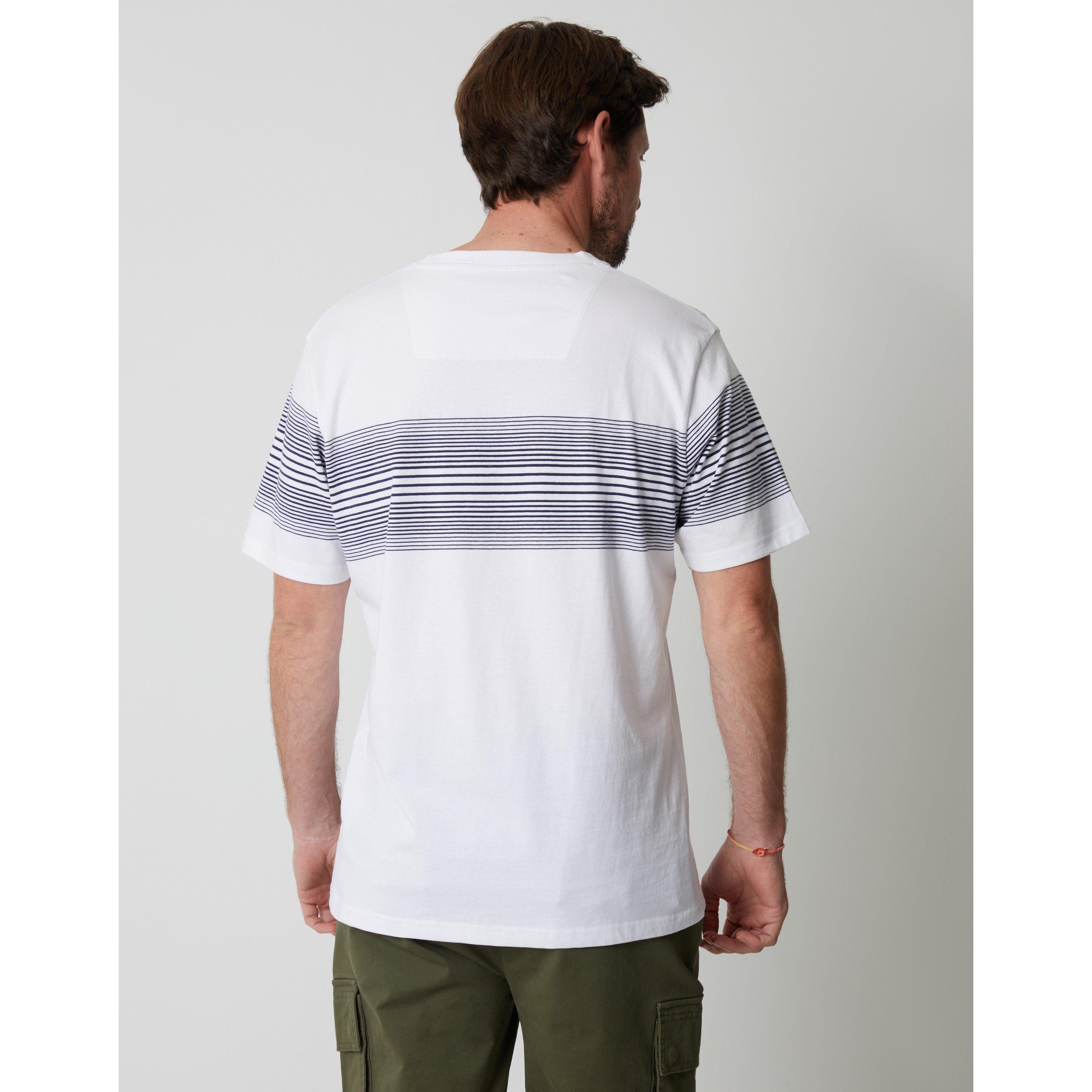 White - Saltwell - Saltwel Tobemory Regular Fit T-Shirt - 3