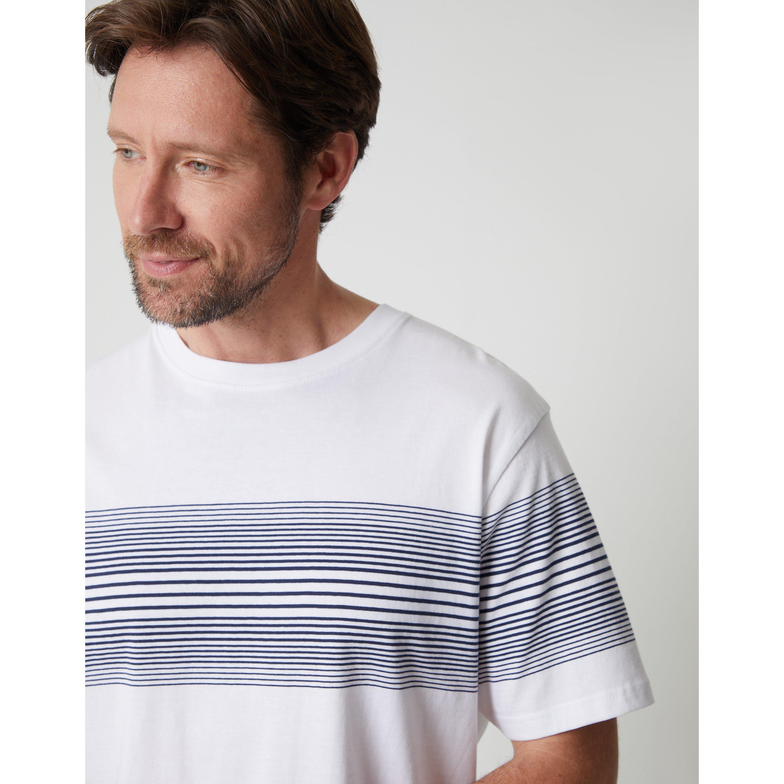 White - Saltwell - Saltwel Tobemory Regular Fit T-Shirt - 4