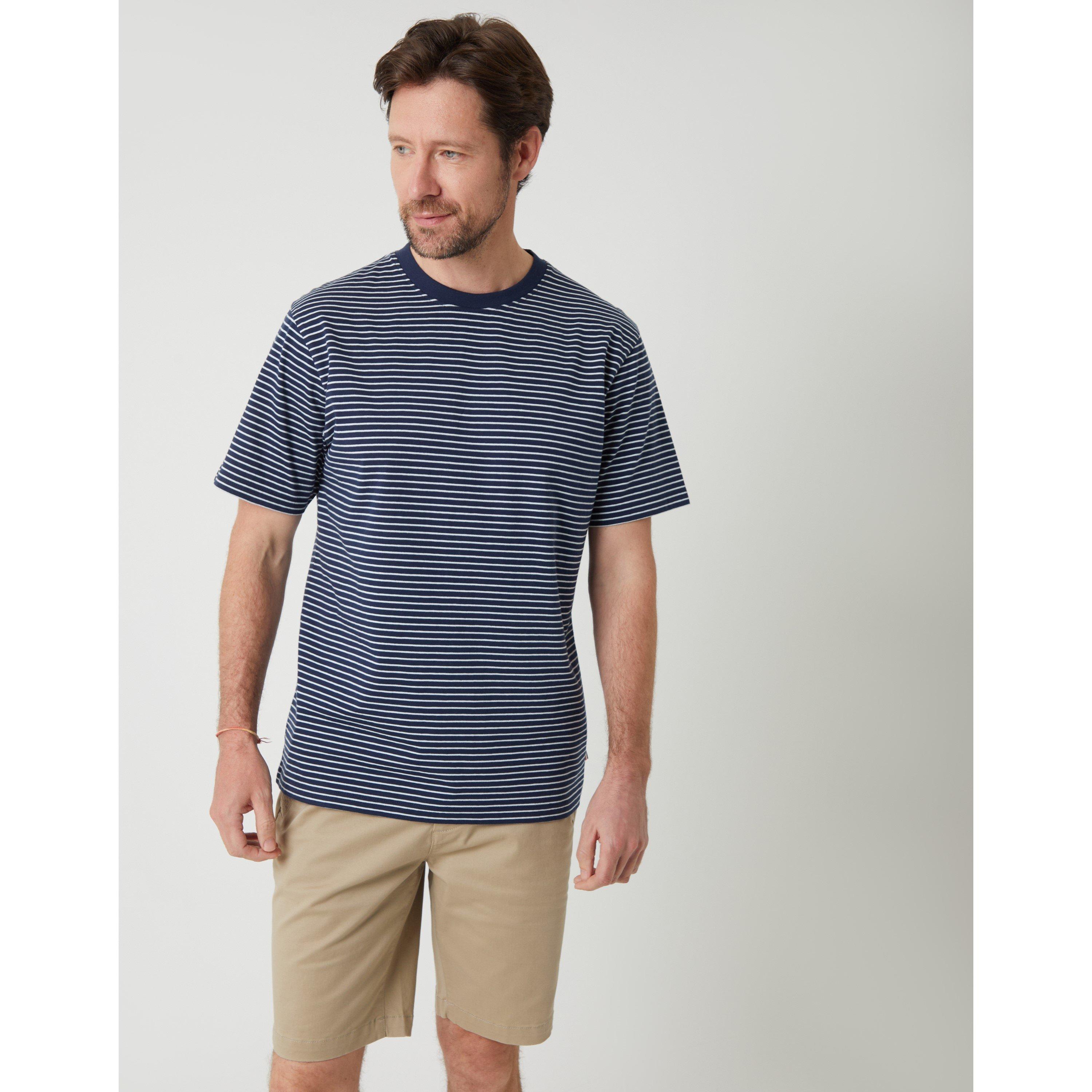 Navy - Saltwell - Men's Barwick Regular Fit T-Shirt - 1