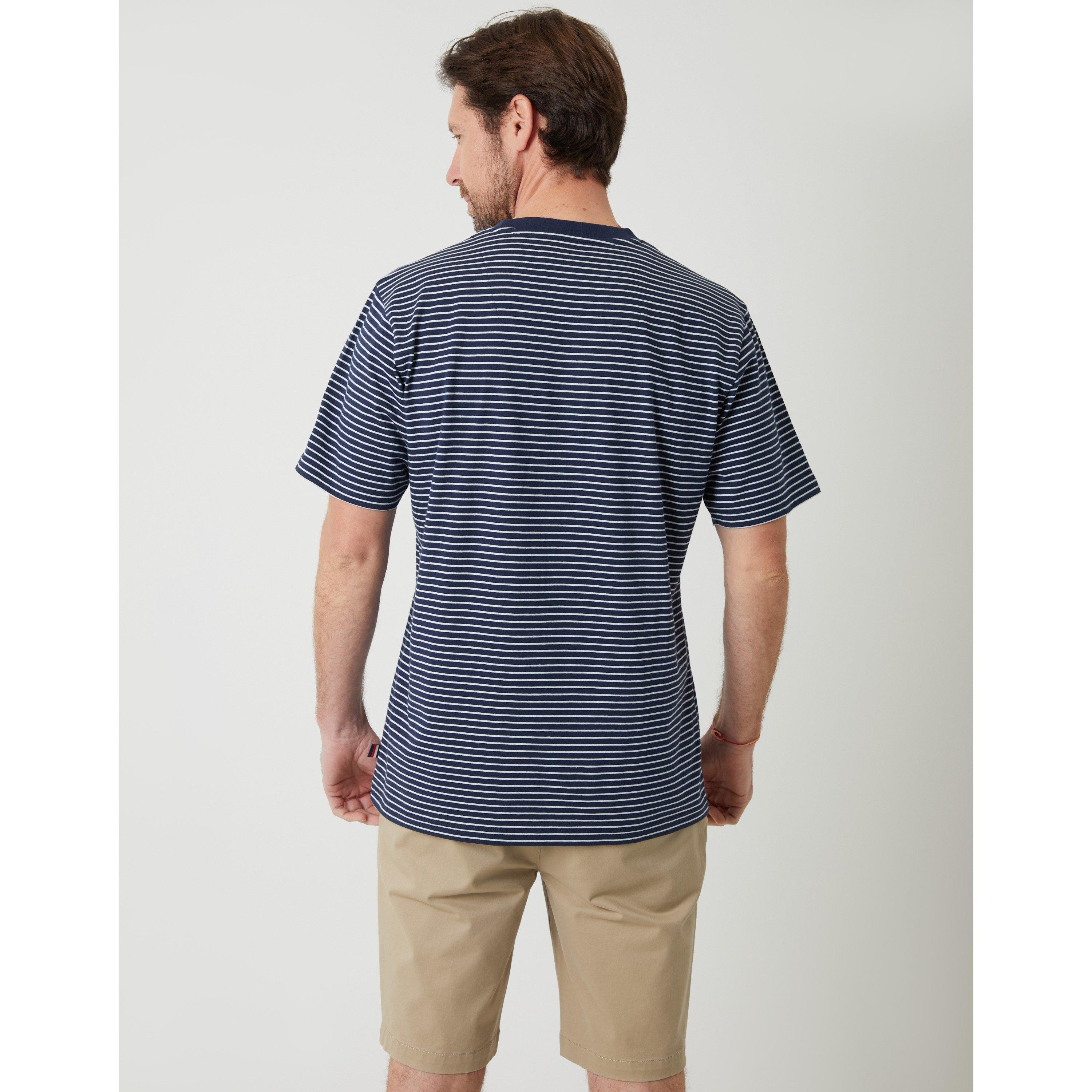 Navy - Saltwell - Men's Barwick Regular Fit T-Shirt - 3