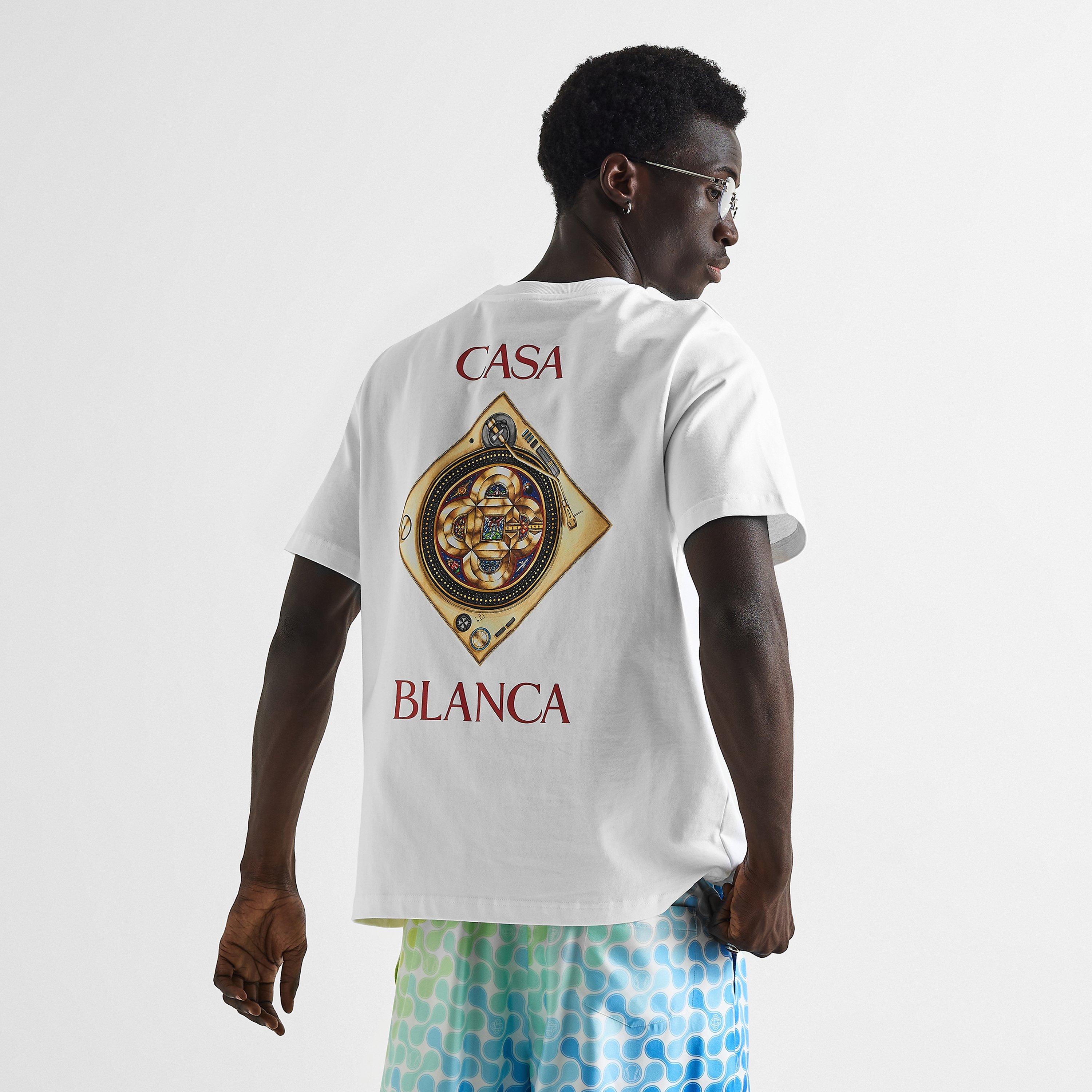 White - Casablanca - Men's T-Shirt - 4