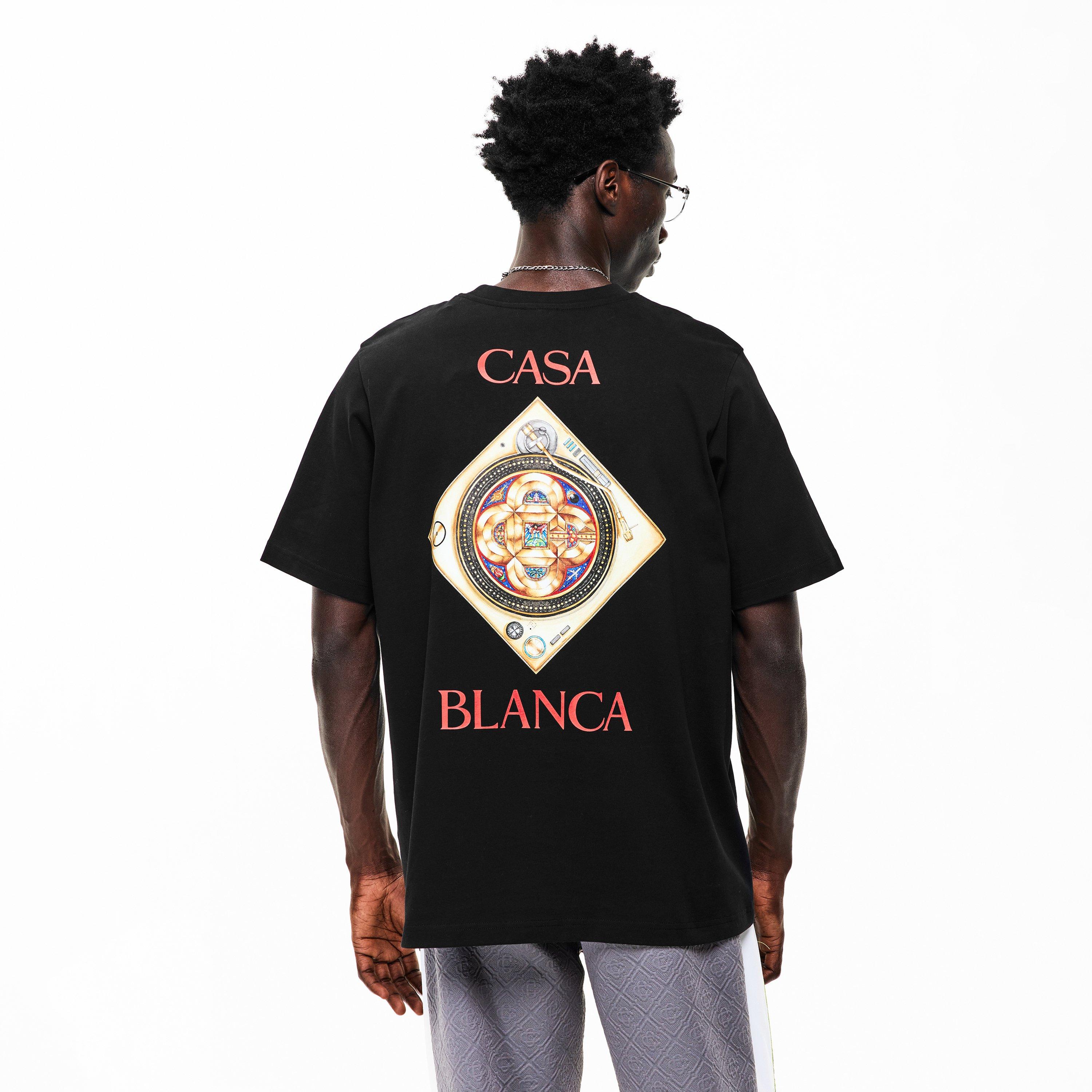 Black - Casablanca - Men's T-Shirt - 4