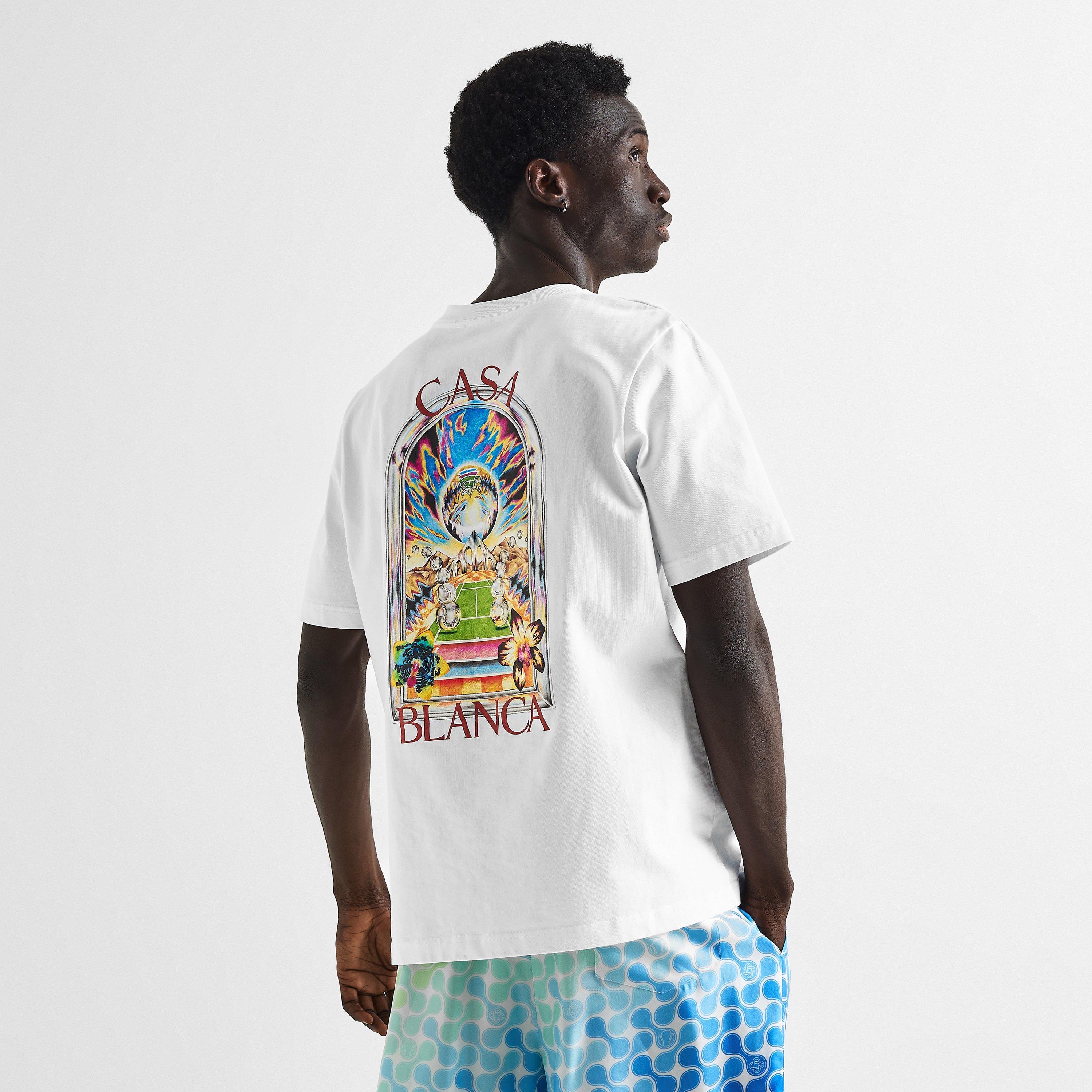 White - Casablanca - Men's T-Shirt - 4
