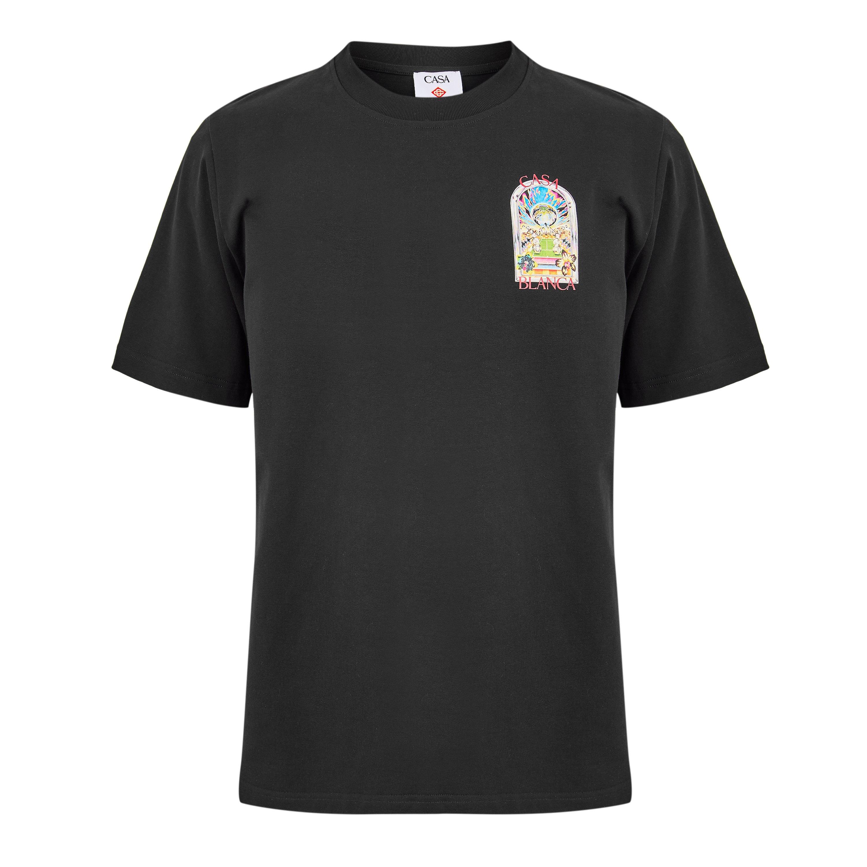 Casablanca Men's T-Shirt - Black - Size 2X Large