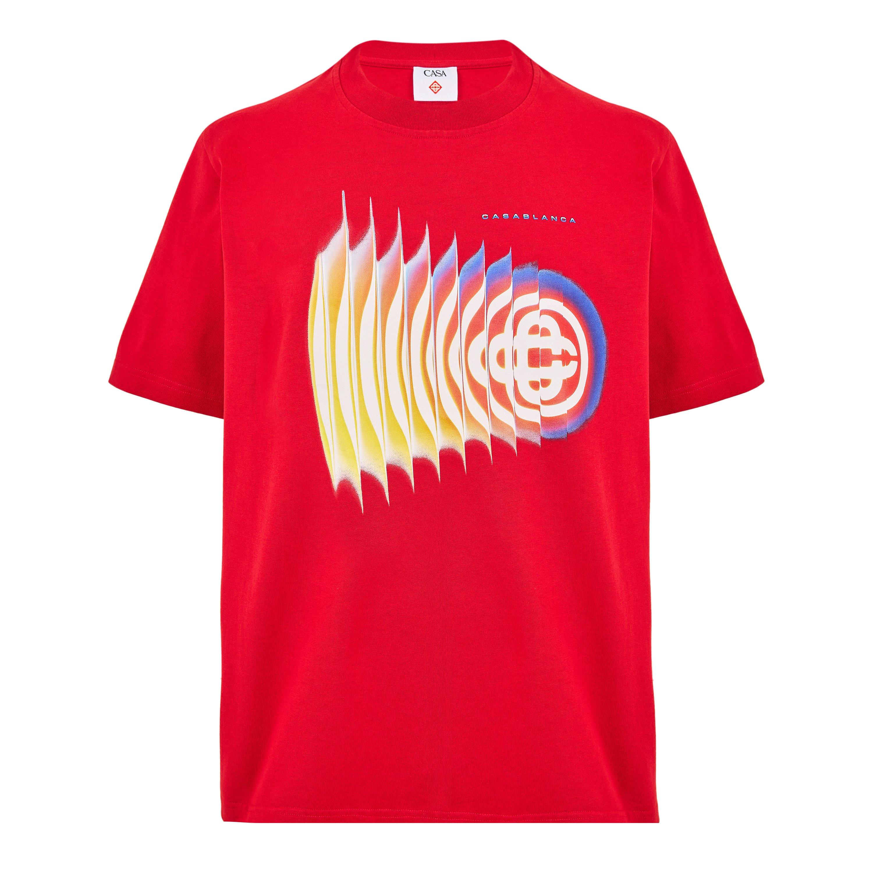 Casablanca Men's T-Shirt - Red - X Large
