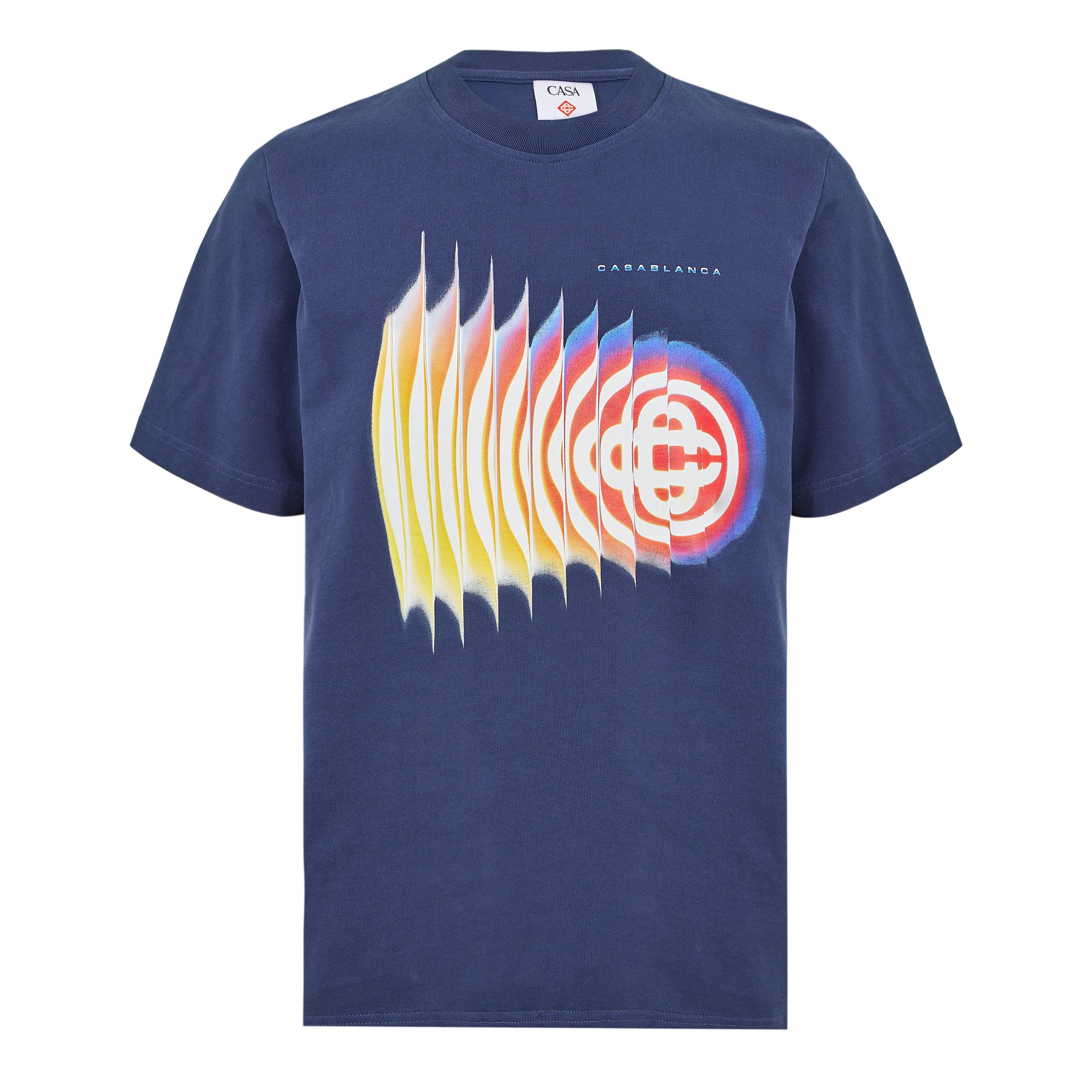 Casablanca Men's T-Shirt - Navy - X Large