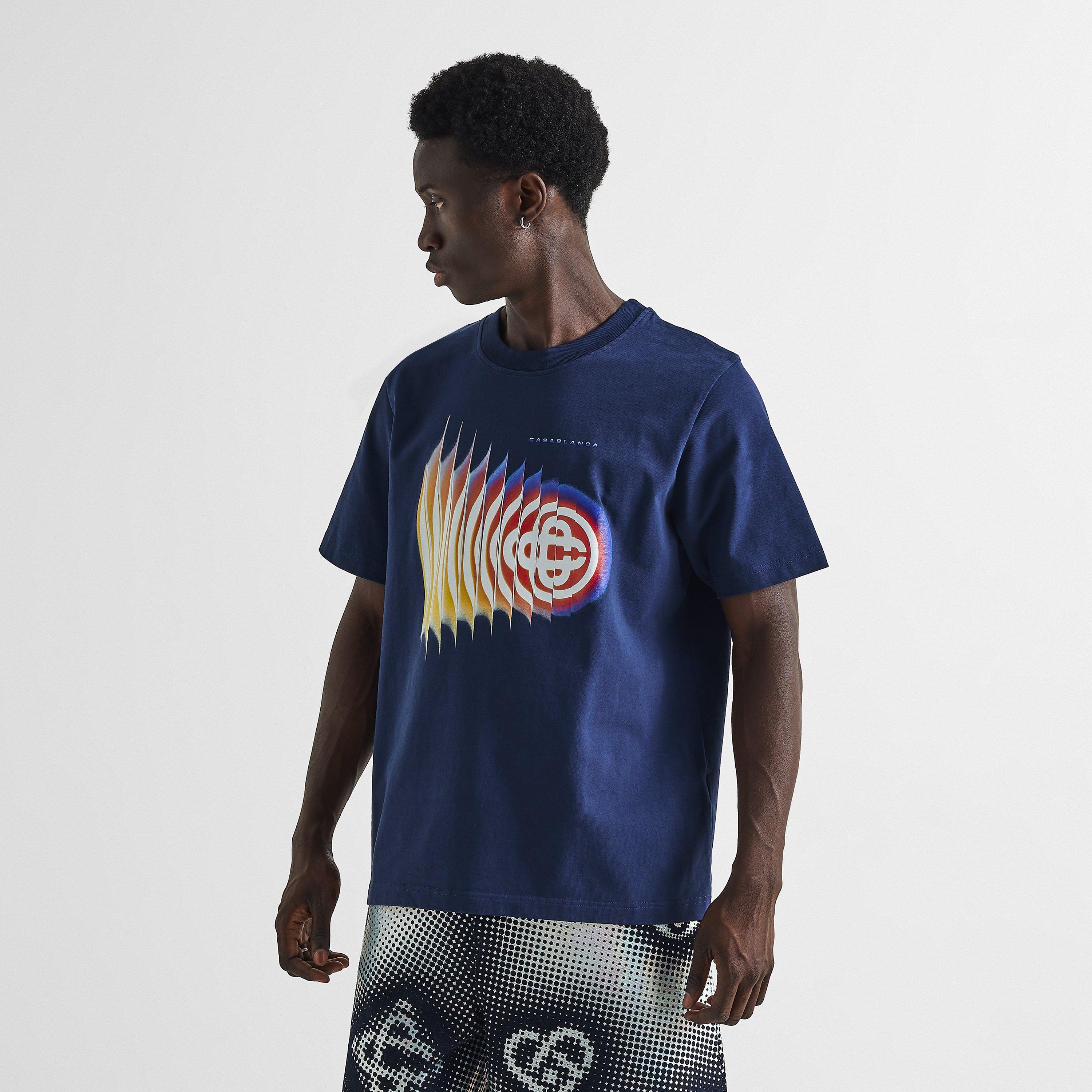 Navy - Casablanca - Men's T-Shirt - 3
