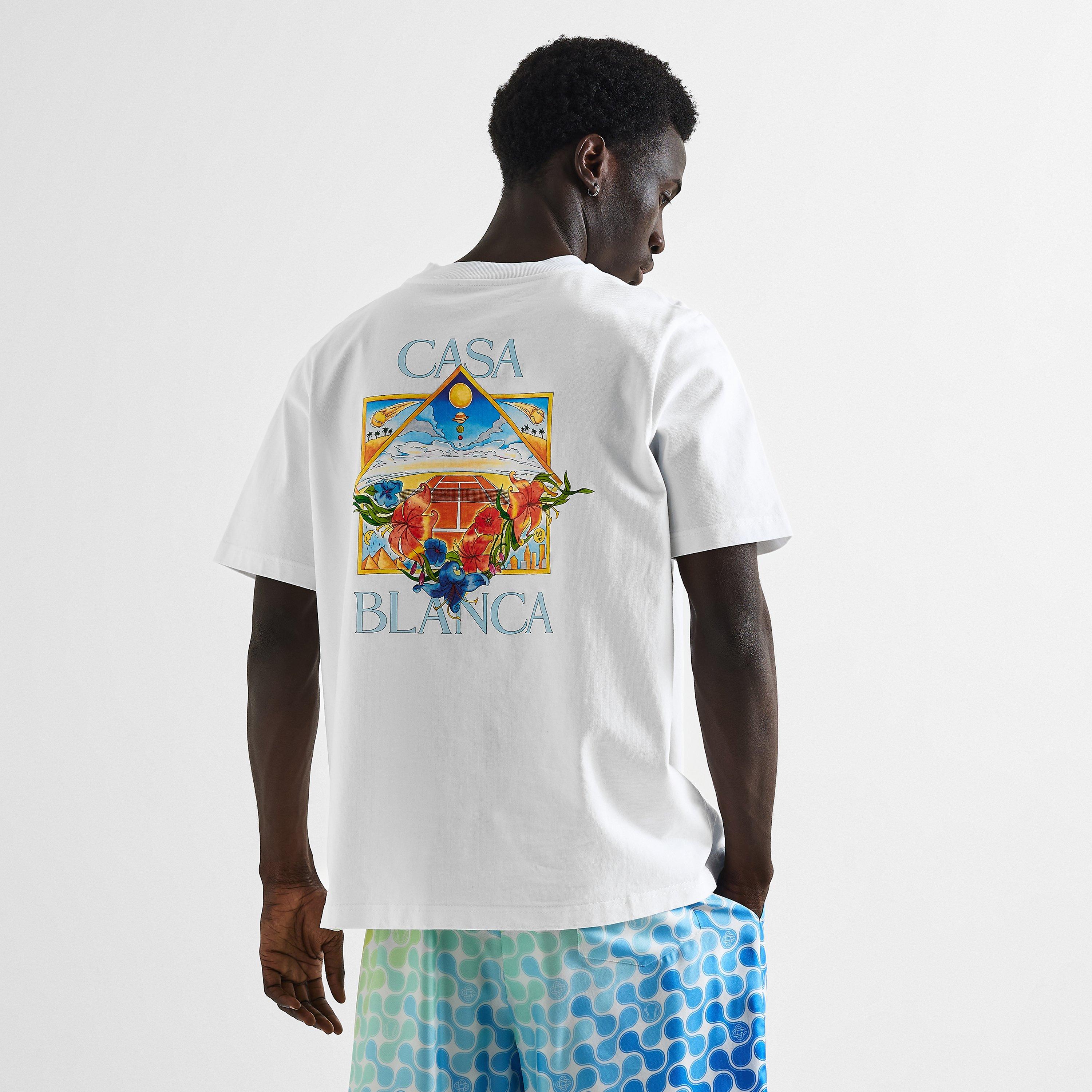 White - Casablanca - Men's T-Shirt - 4