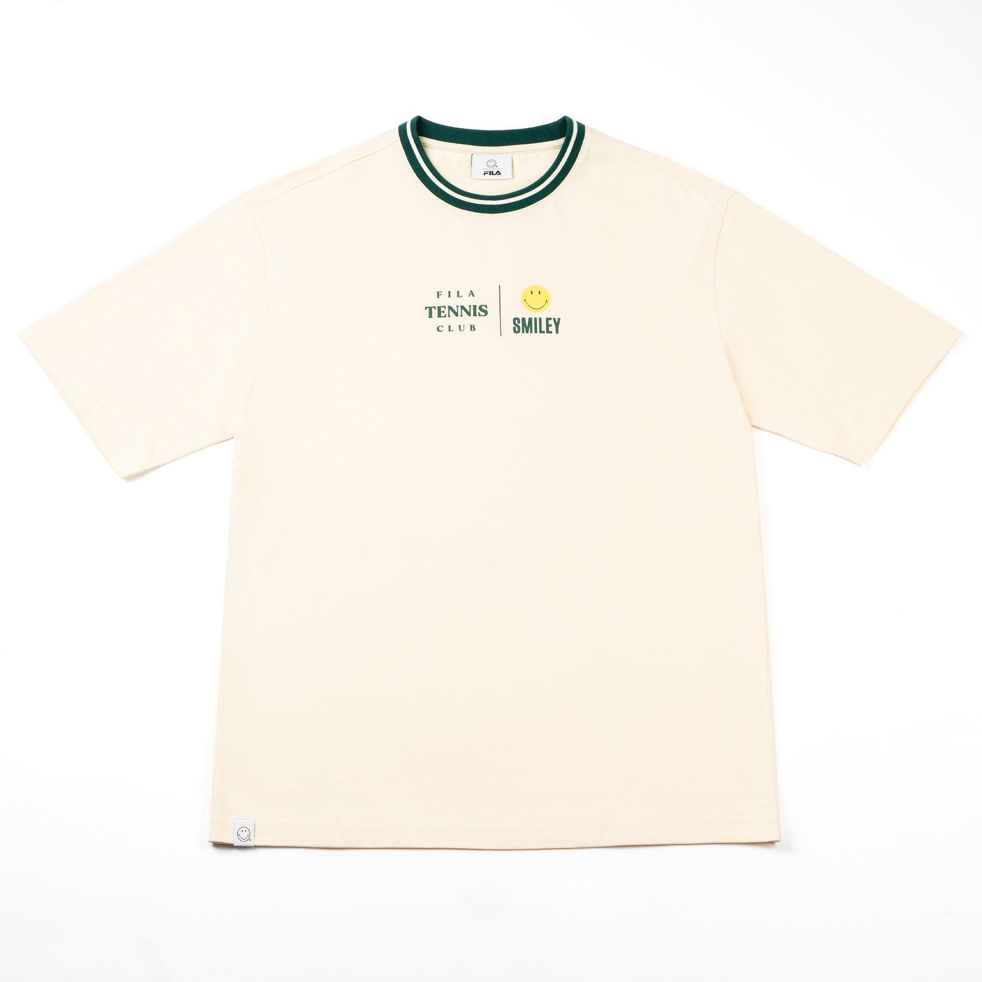 Fila | Tennis Club x Smiley Graphic Adults T Shirts | Oversized T ...
