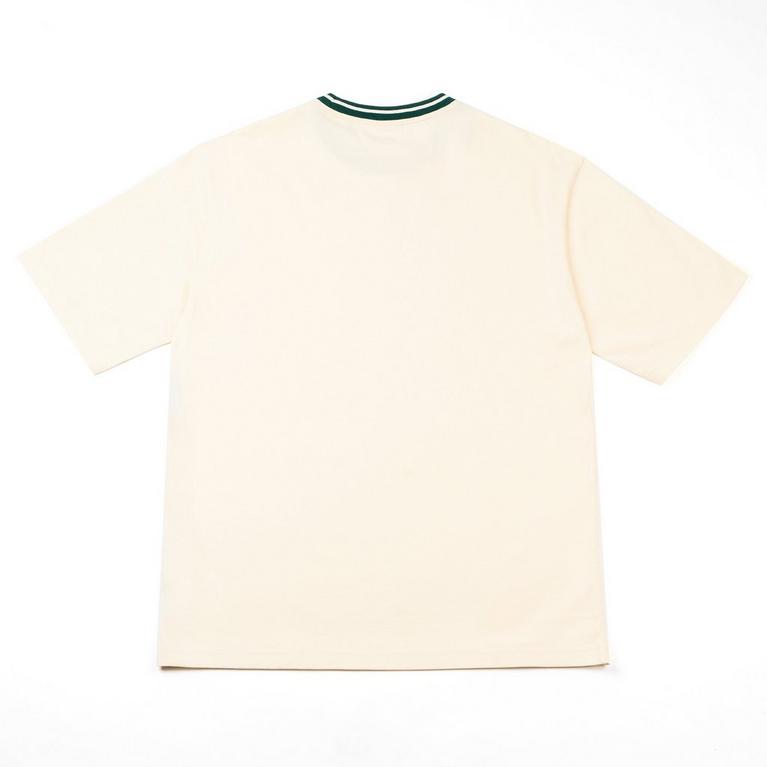 Beige - Fila - Tennis Club x Smiley Graphic Adults T Shirts - 2