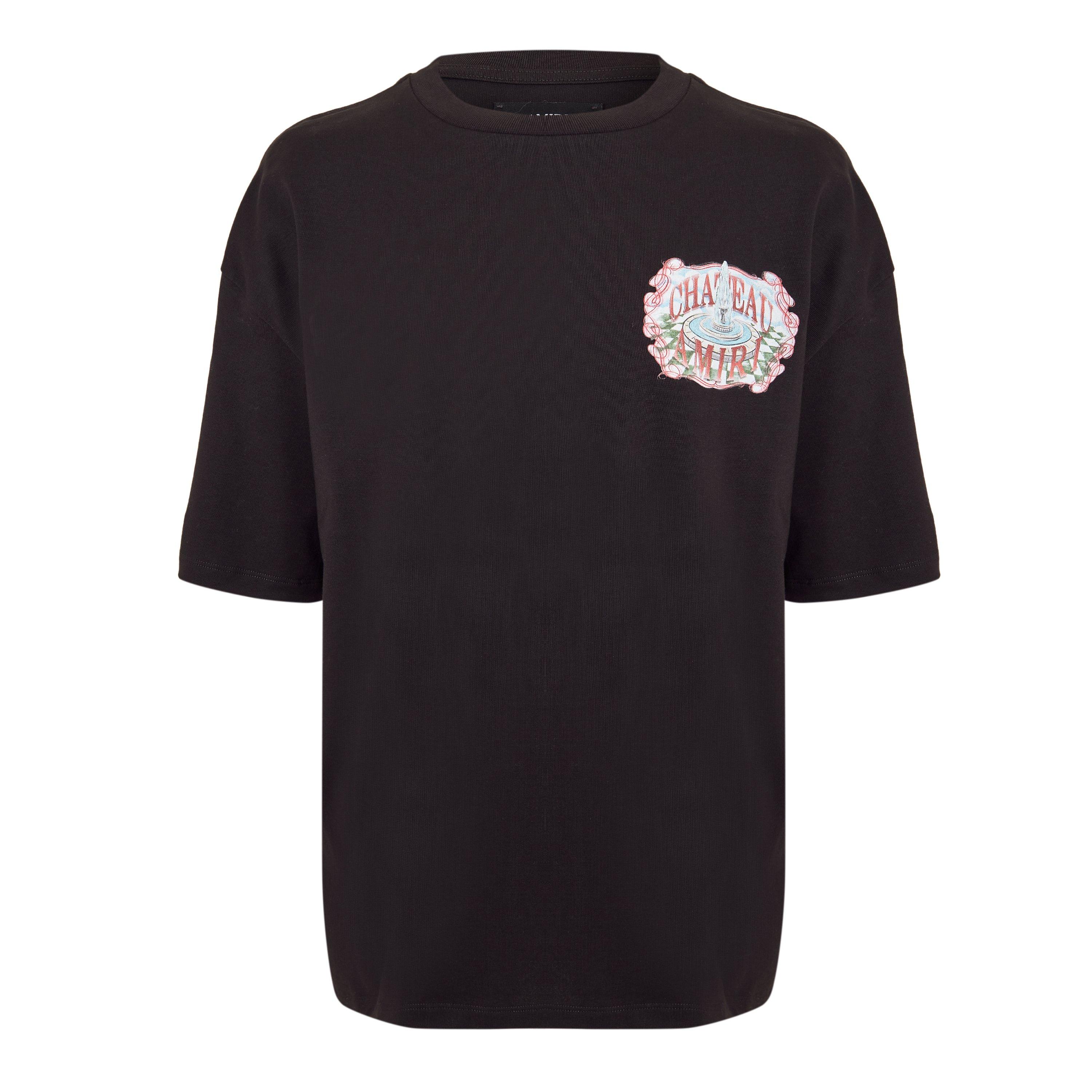 Black - Amiri - Amiri Chateau OS Tee Sn62 - 1