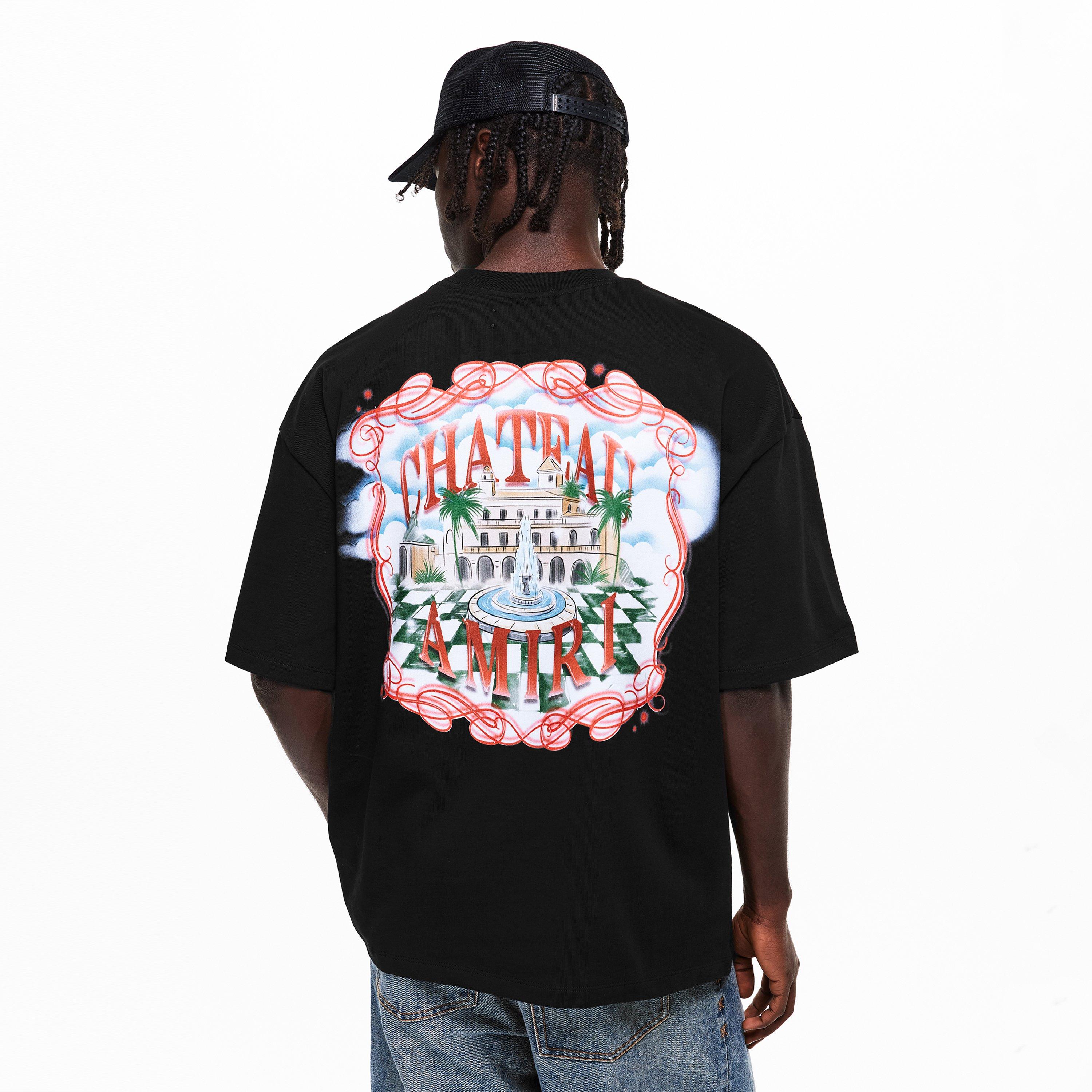 Black - Amiri - Amiri Chateau OS Tee Sn62 - 4