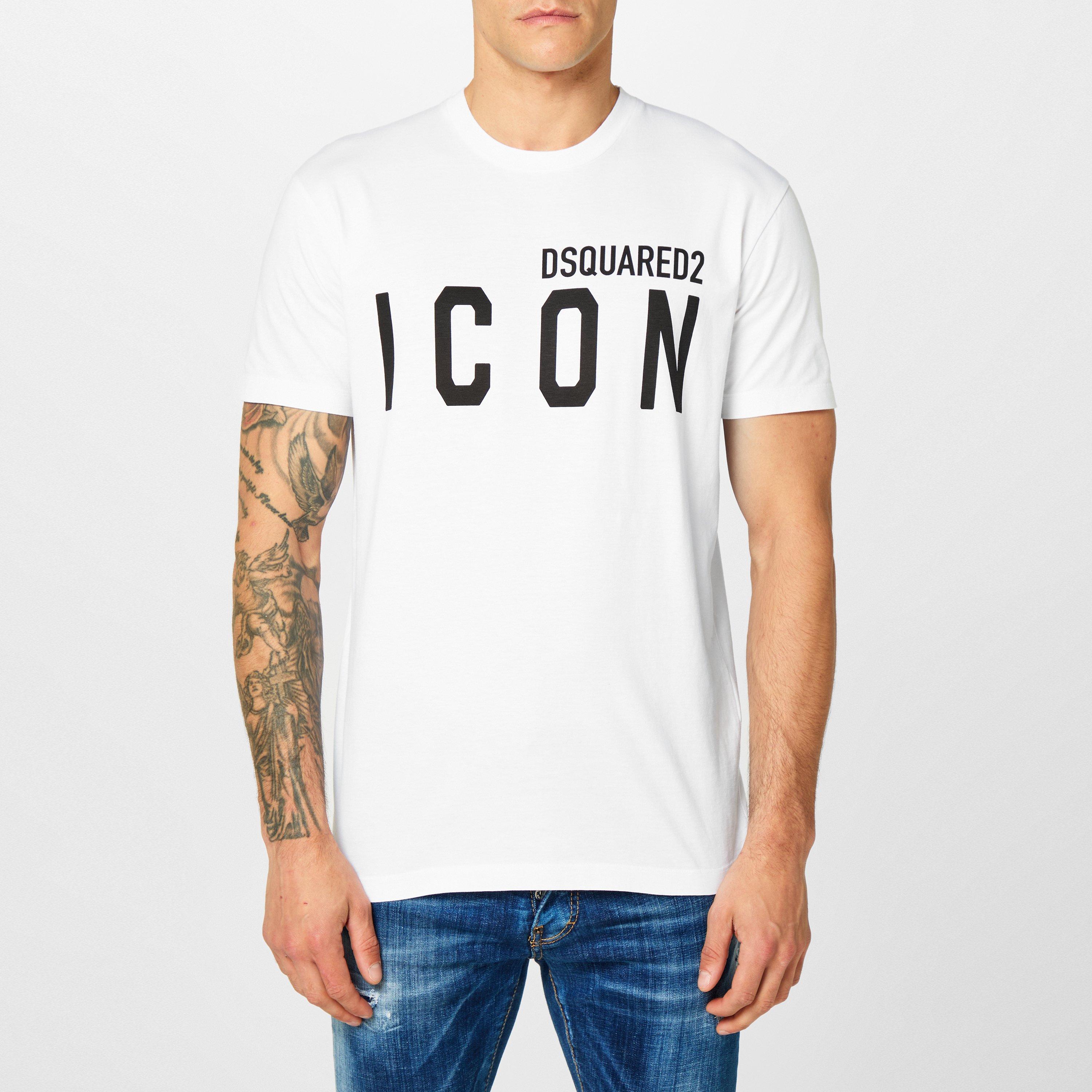 White/Black - DSquared2 - Dsquared2 T-Shirt - 3