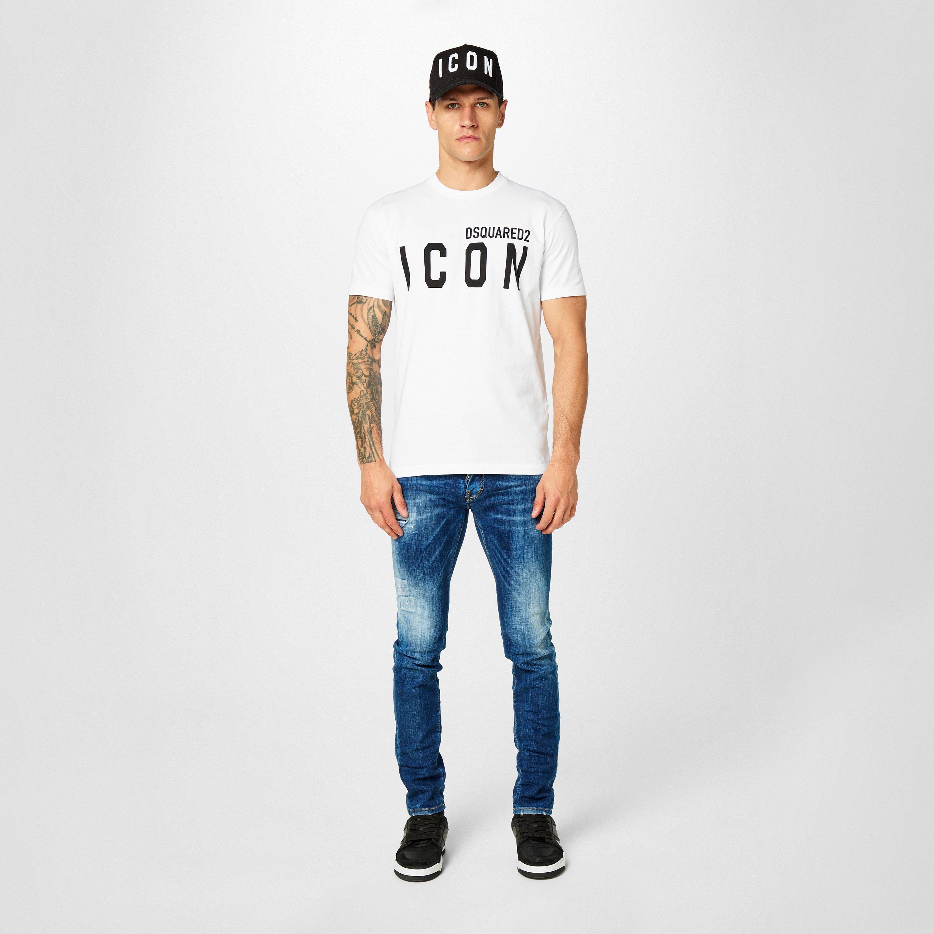 White/Black - DSquared2 - Dsquared2 T-Shirt - 5