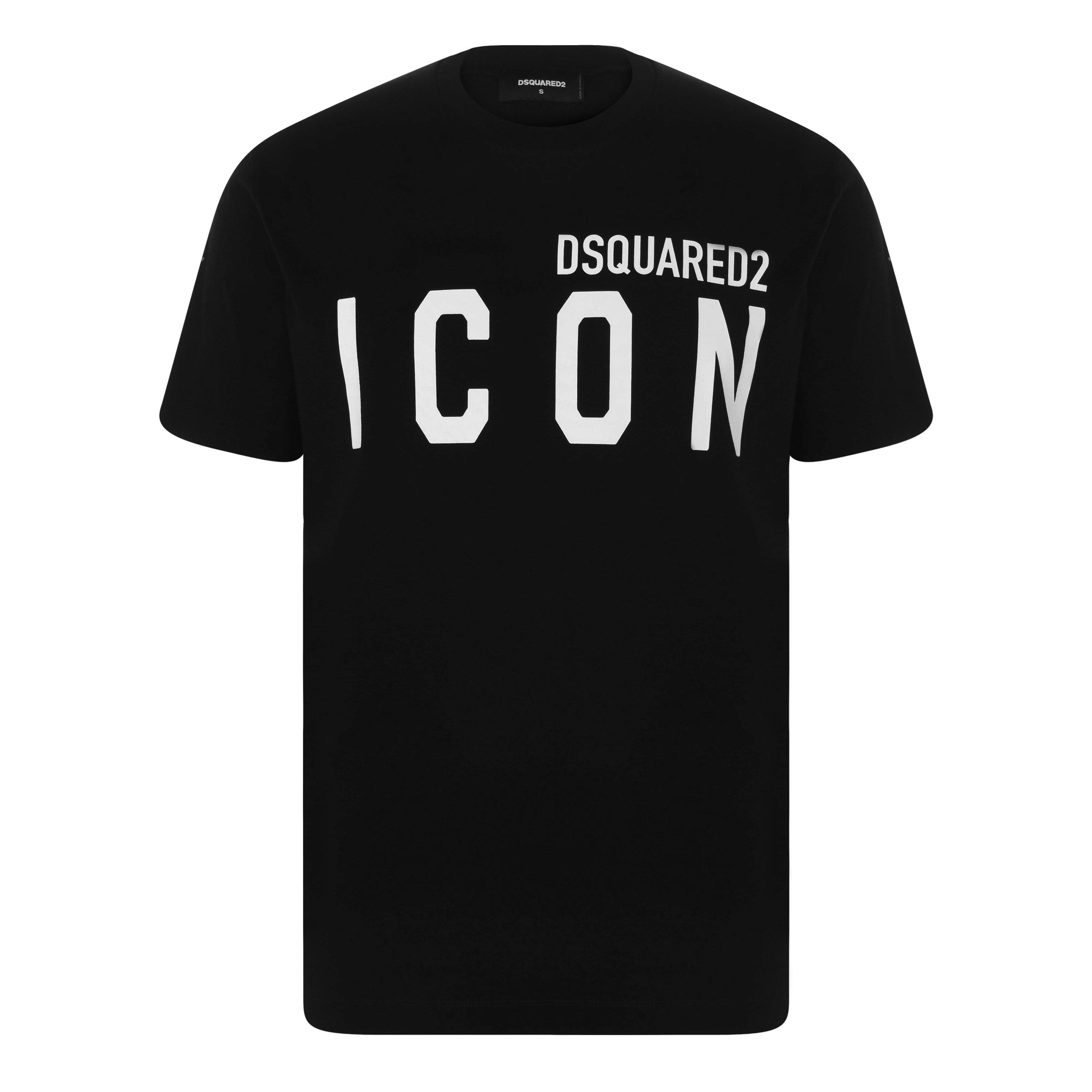Black/White - DSquared2 - Dsquared2 T-Shirt - 1