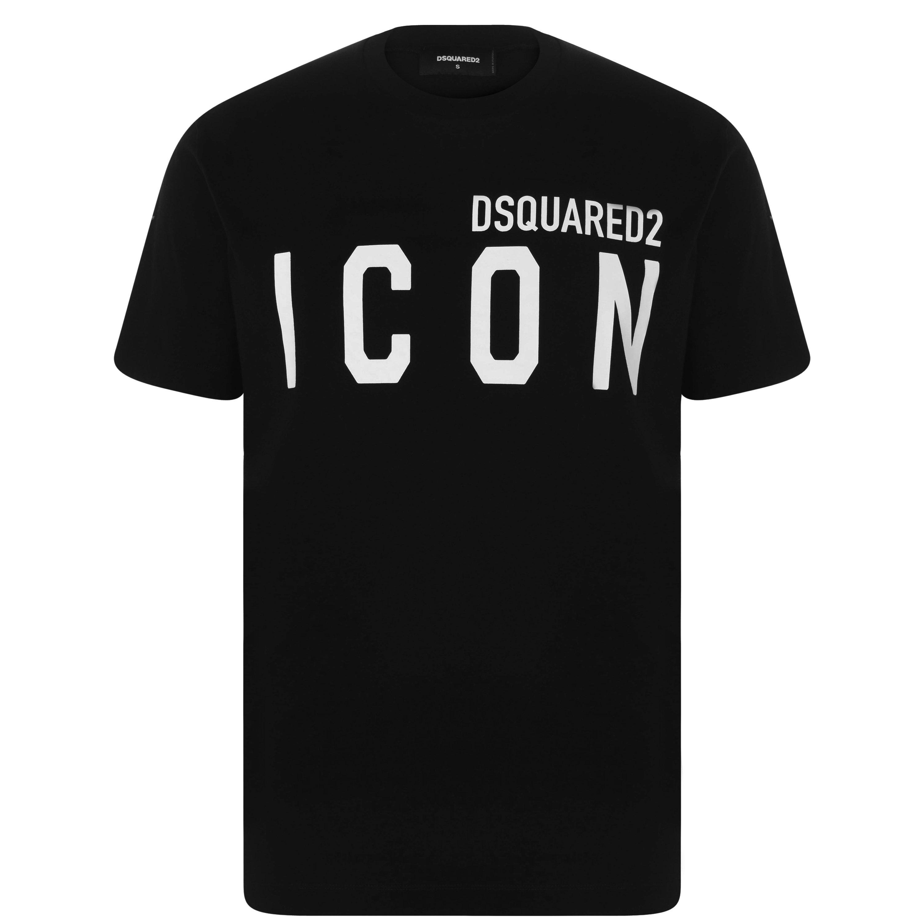 Black/White - DSquared2 - Dsquared2 T-Shirt - 7
