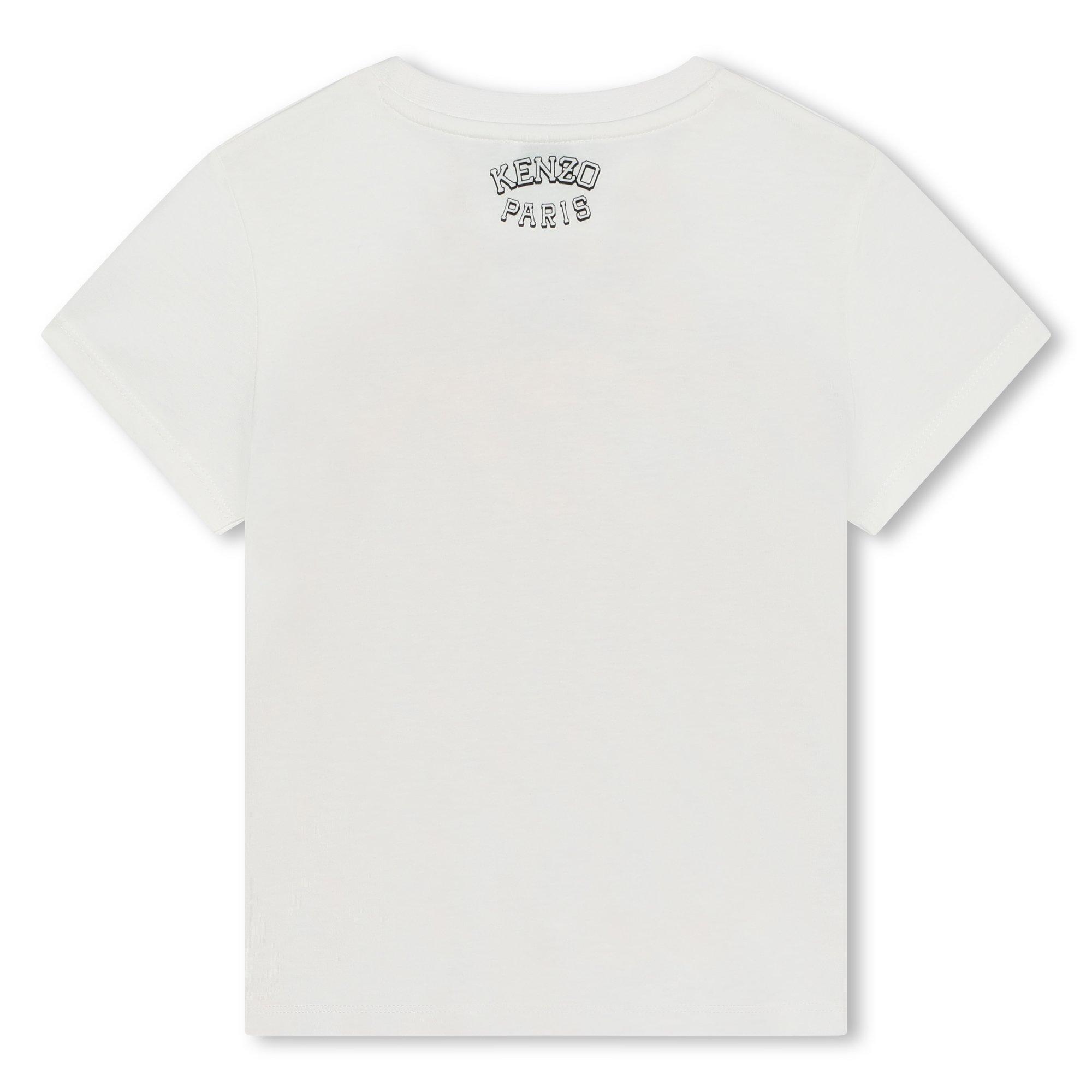 Ivory 12P - Kenzo - Varsity Tiger T-Shirt Juniors - 2