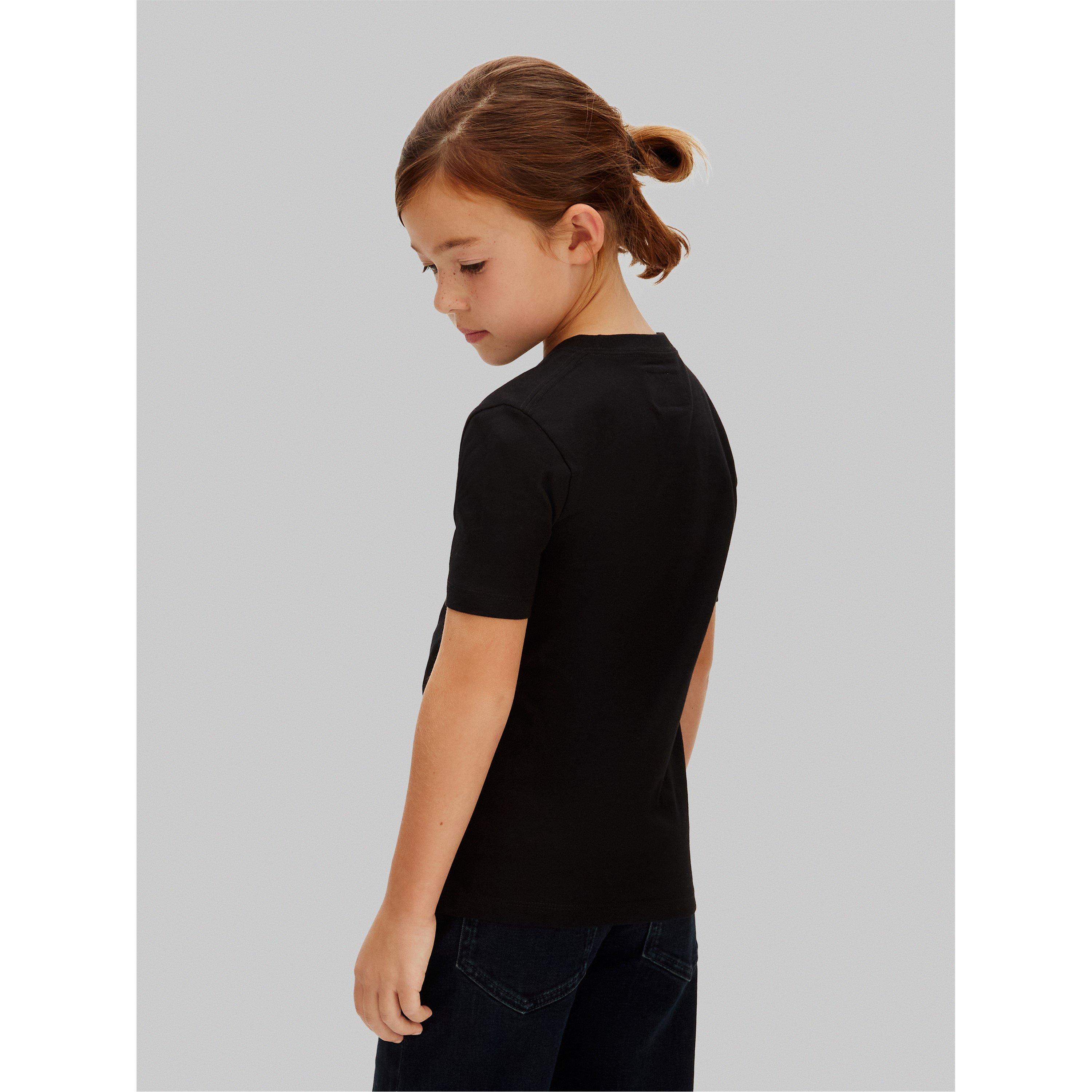 CK Black BEH - Calvin Klein Jeans - CKJ Badge Logo Tee Jn62 - 5