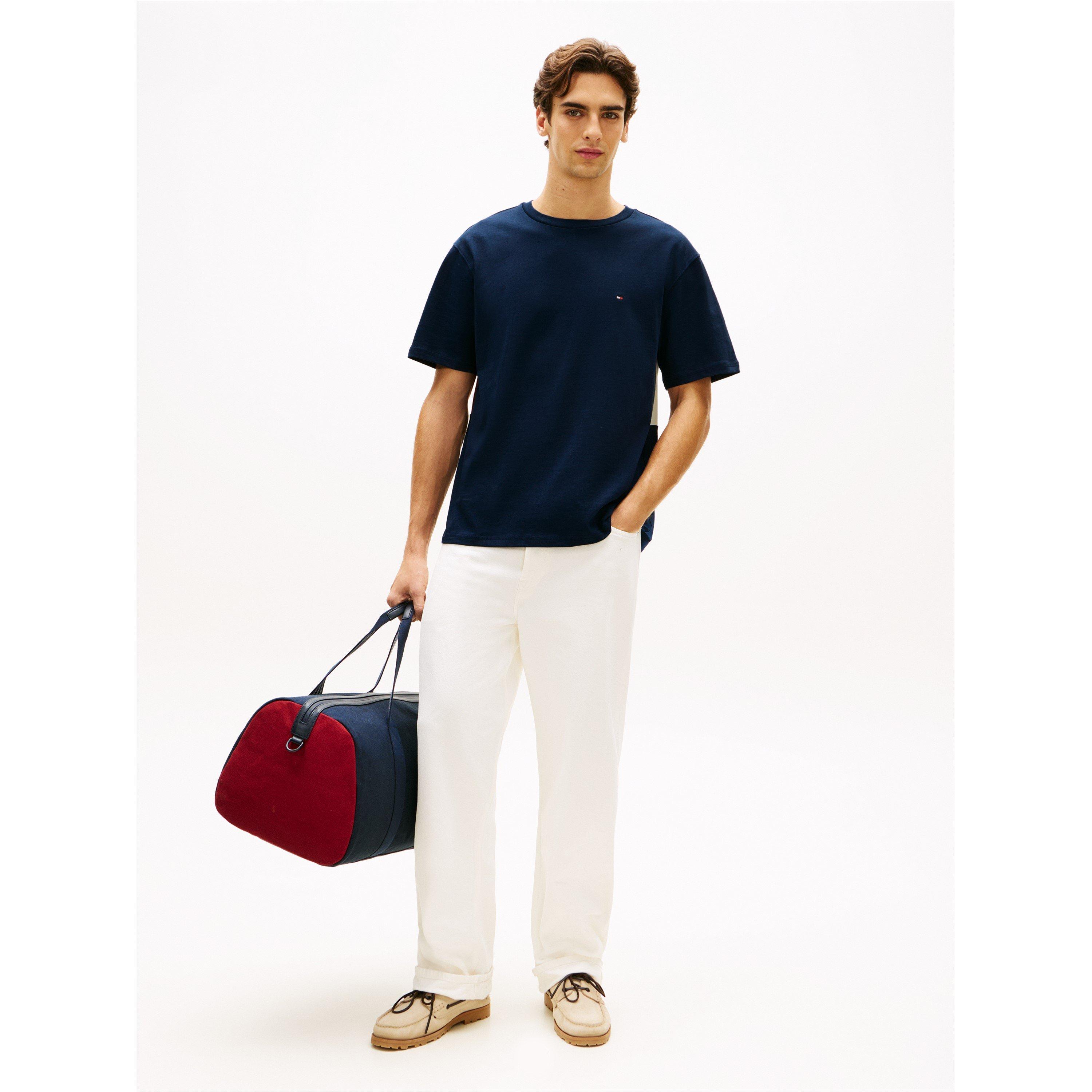 Carbon Navy - Tommy Hilfiger - Tommy Back Flag Tee Sn62 - 4