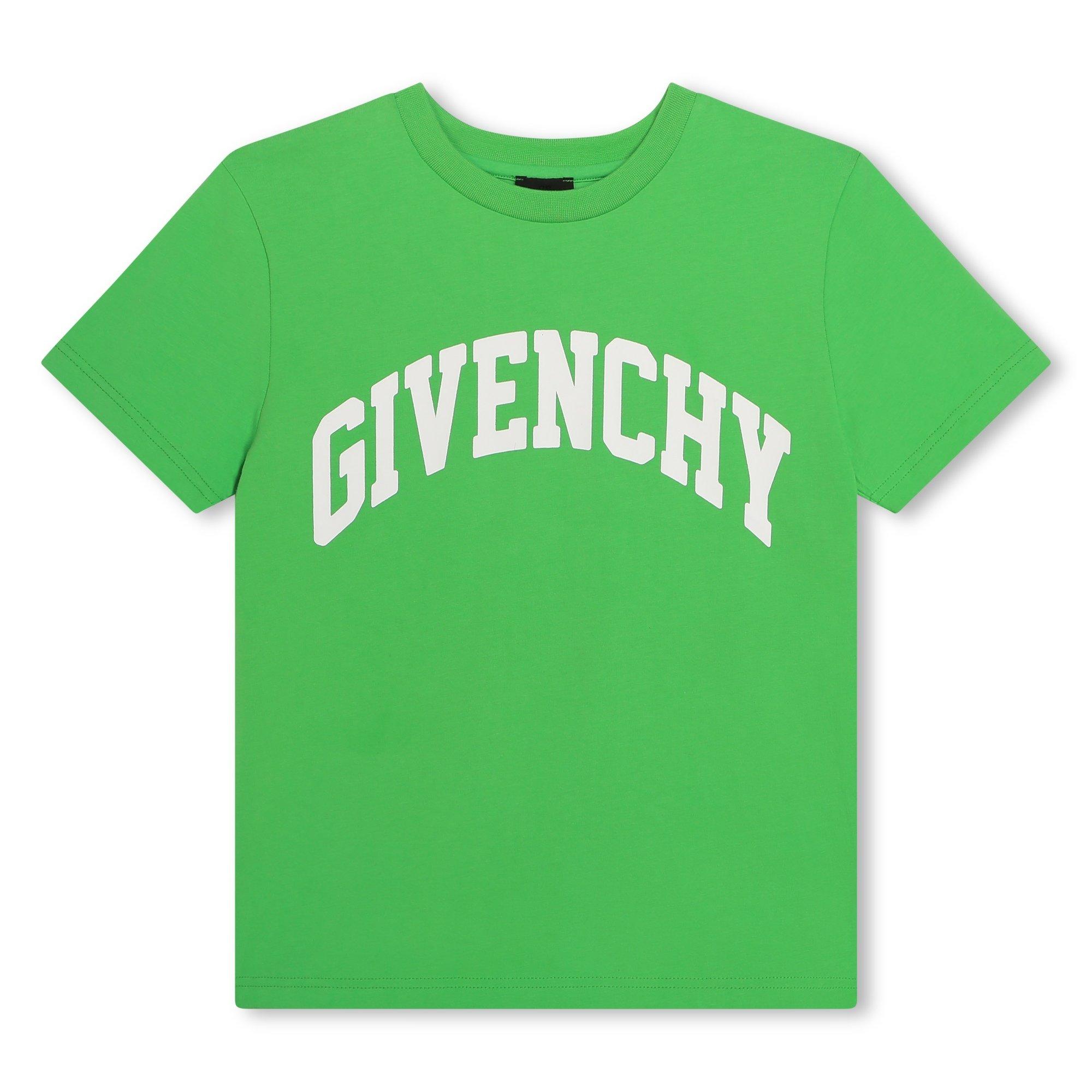 Givenchy  Kids Logo T-Shirt Juniors - Green 68F - 10Y