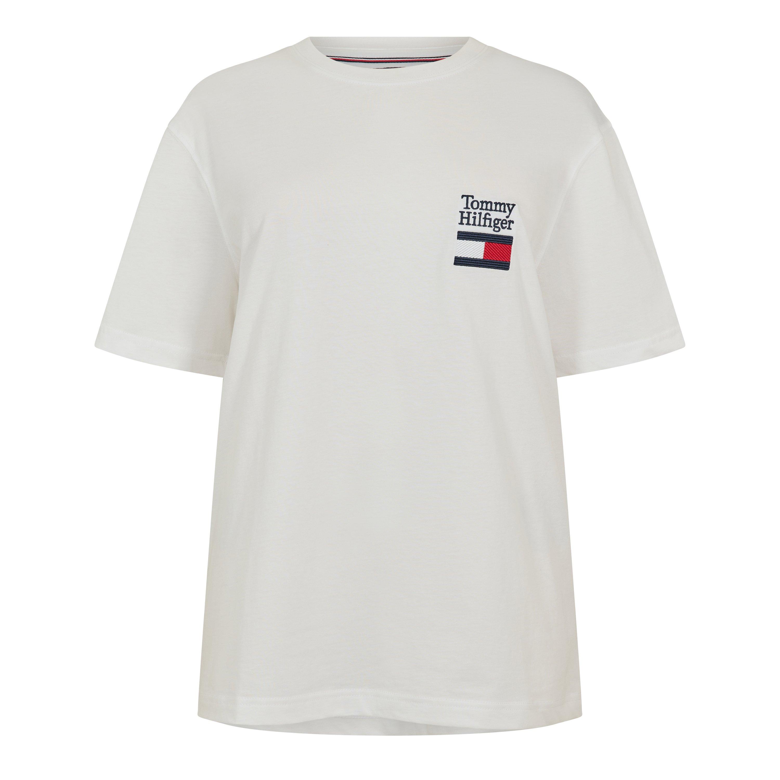 Tommy Hilfiger Men's Stack Flag T-Shirt - White - S