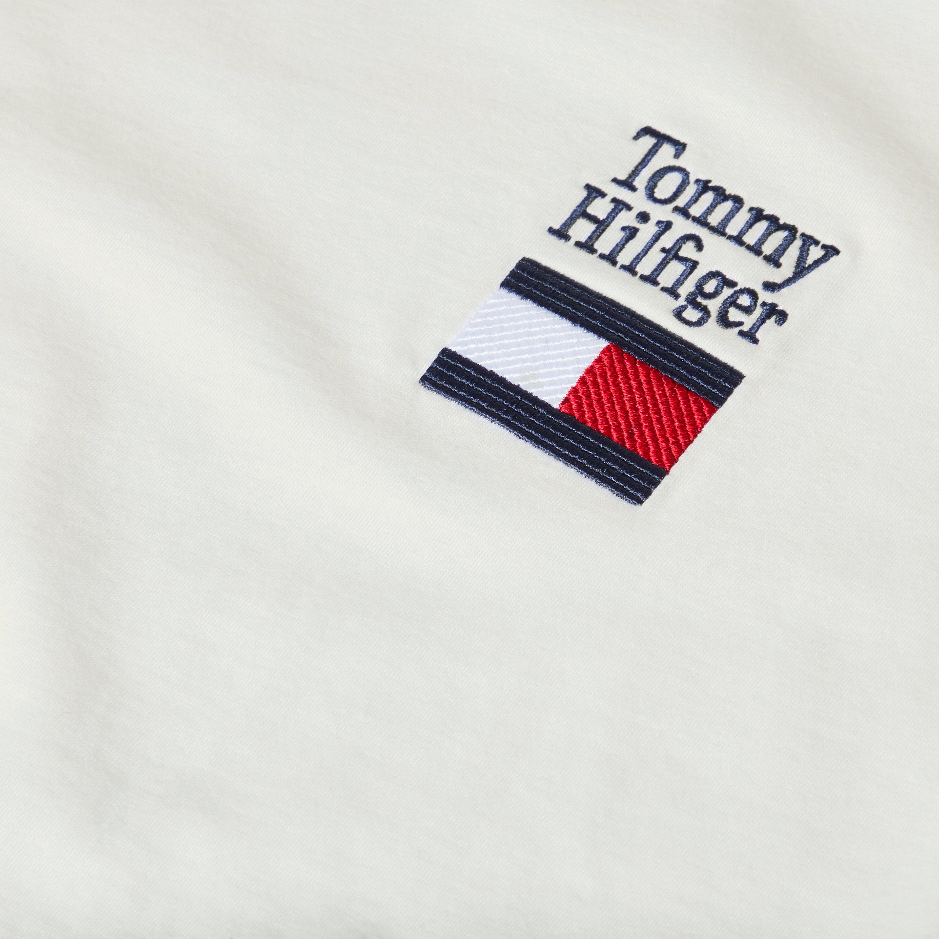 White - Tommy Hilfiger - Men's Stack Flag T-Shirt - 5