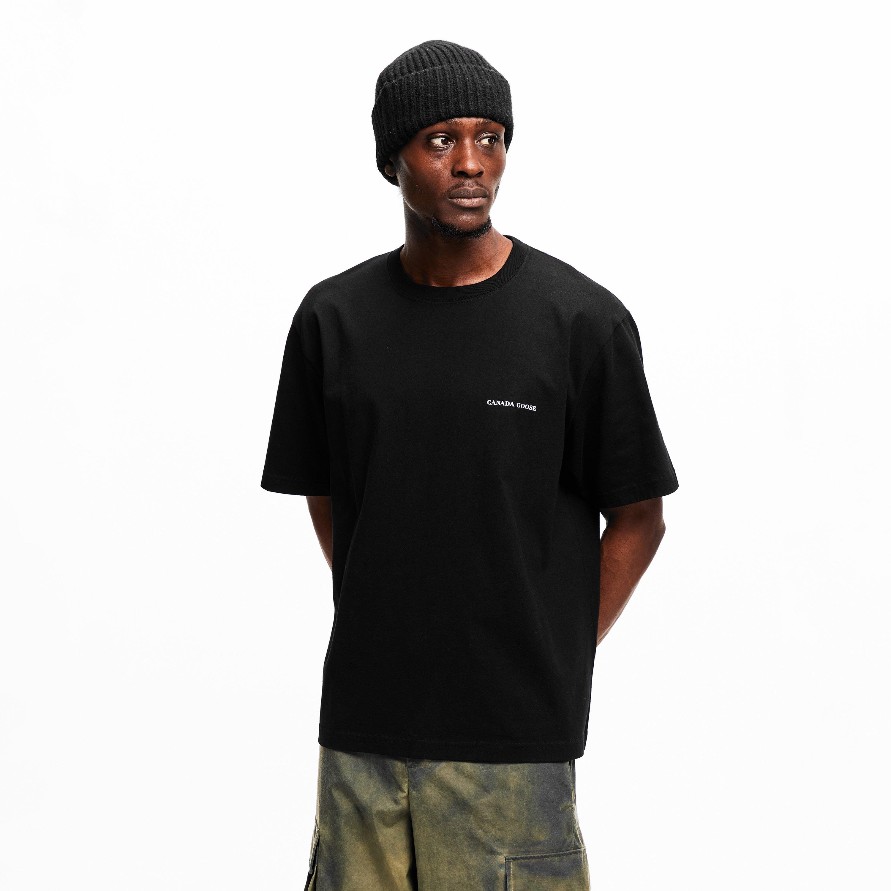 Black - Canada Goose - Men's Novo Logo T-Shirt - 3