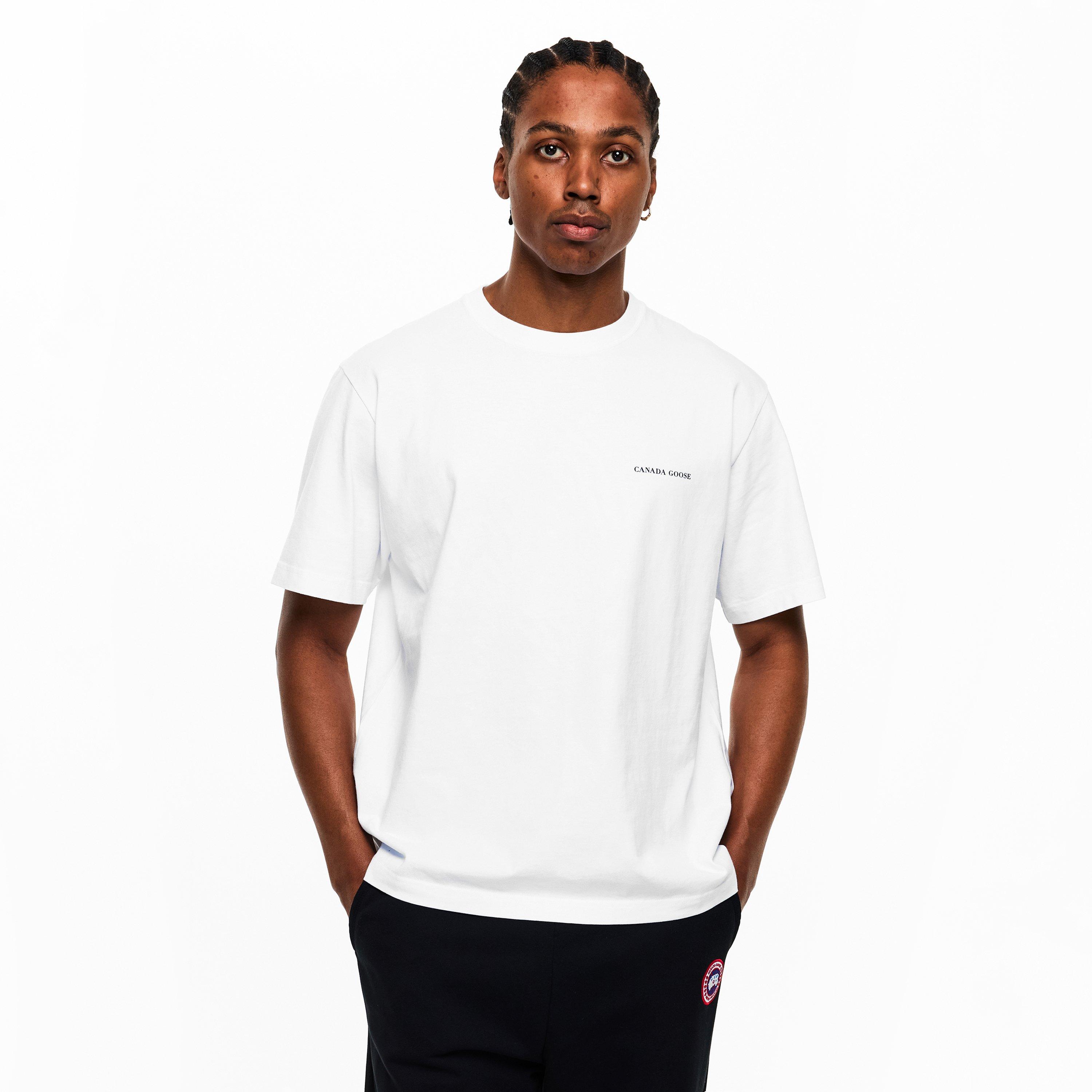 White - Canada Goose - Men's Novo Logo T-Shirt - 3
