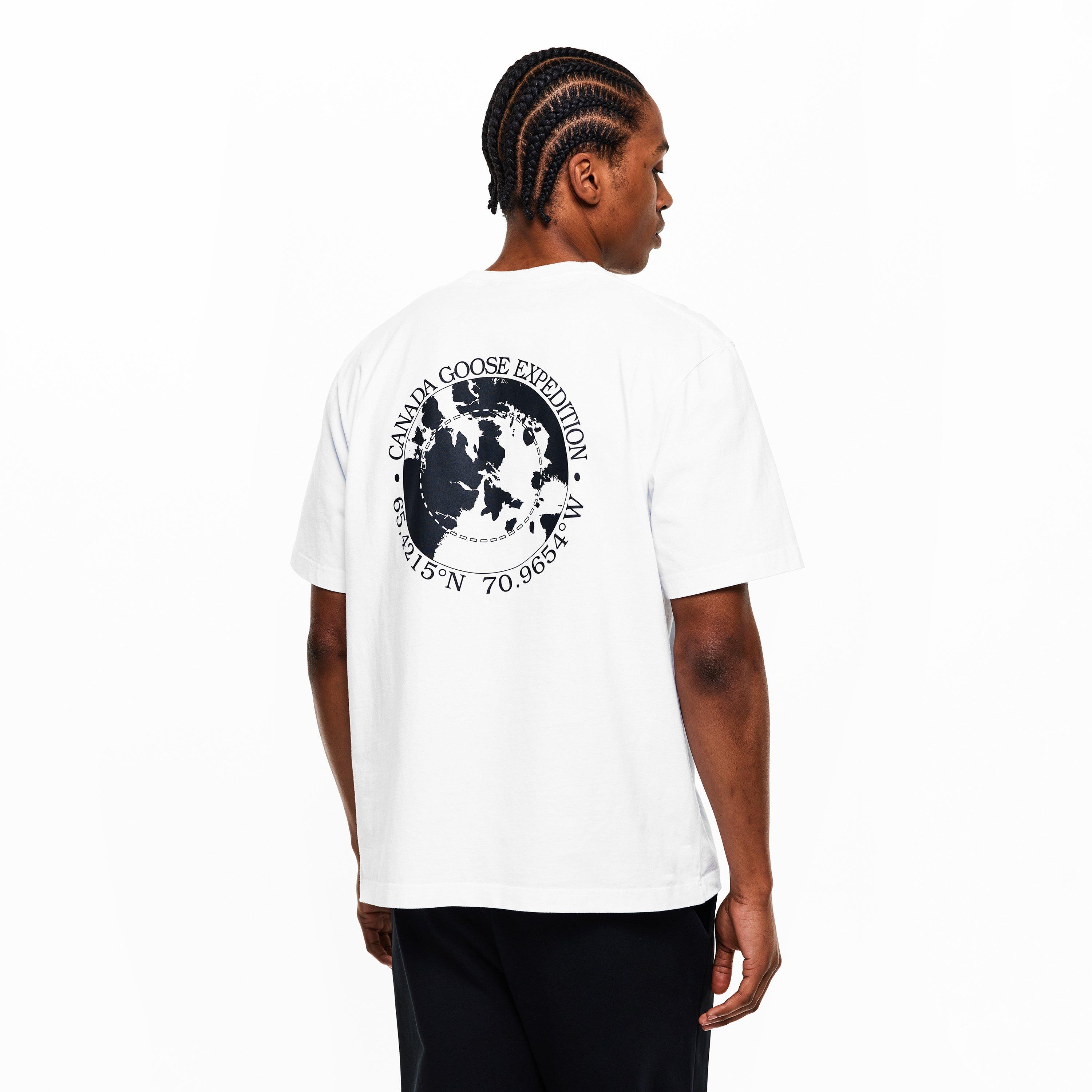 White - Canada Goose - Men's Novo Logo T-Shirt - 4