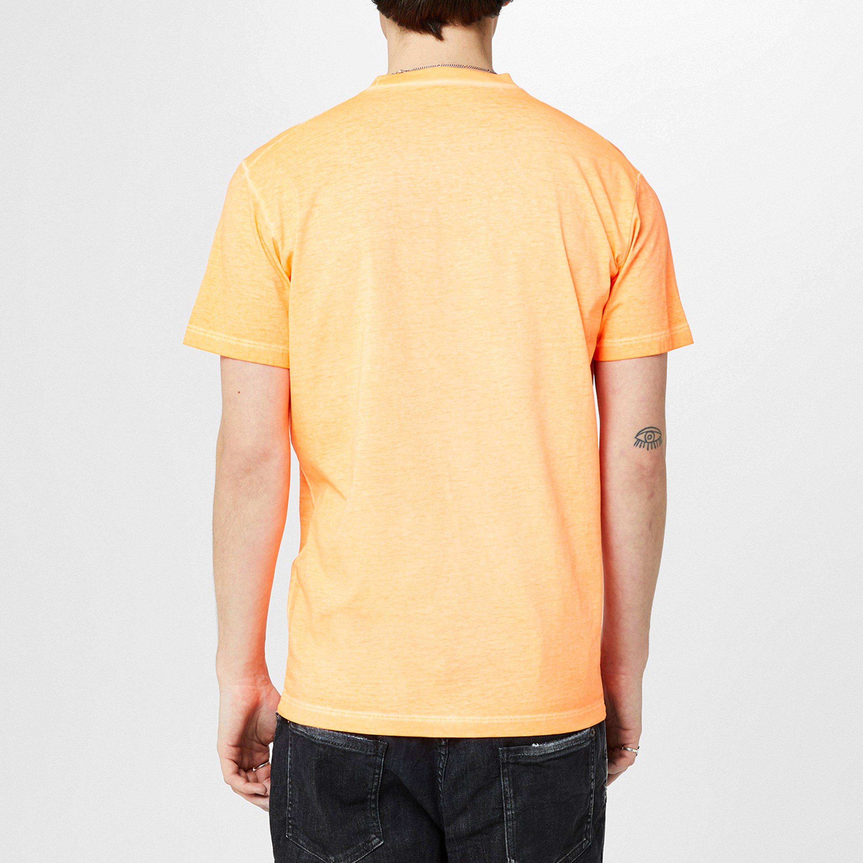 Orange/Green - DSquared2 - Be Icon Cool T-Shirt - 4