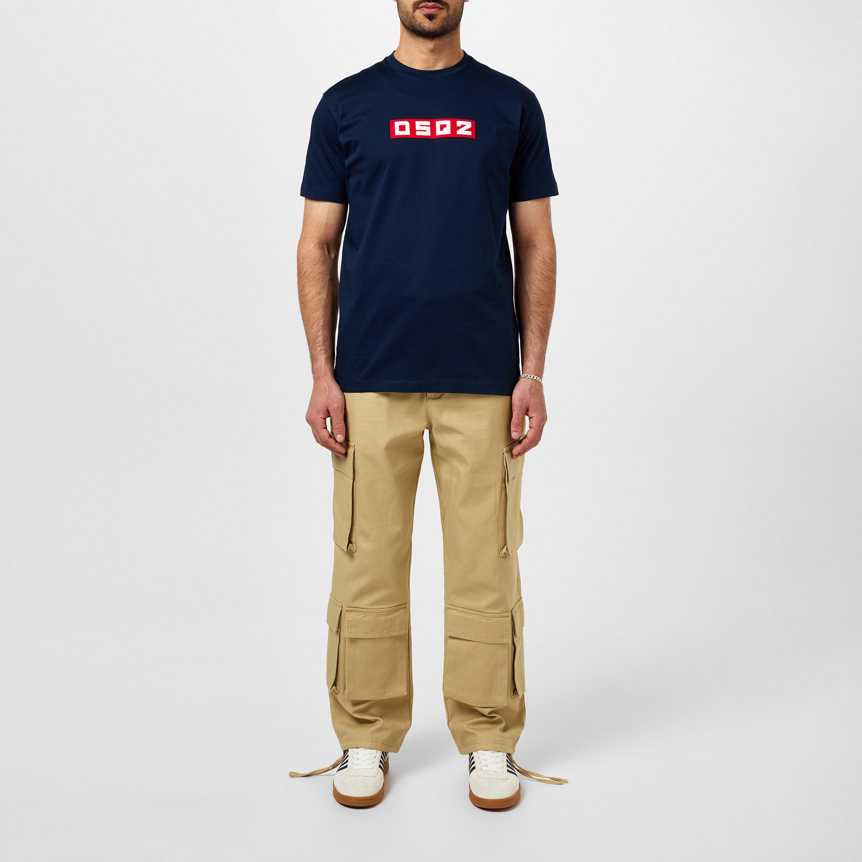 Navy Blue - DSquared2 - Cool Fit T-Shirt - 4