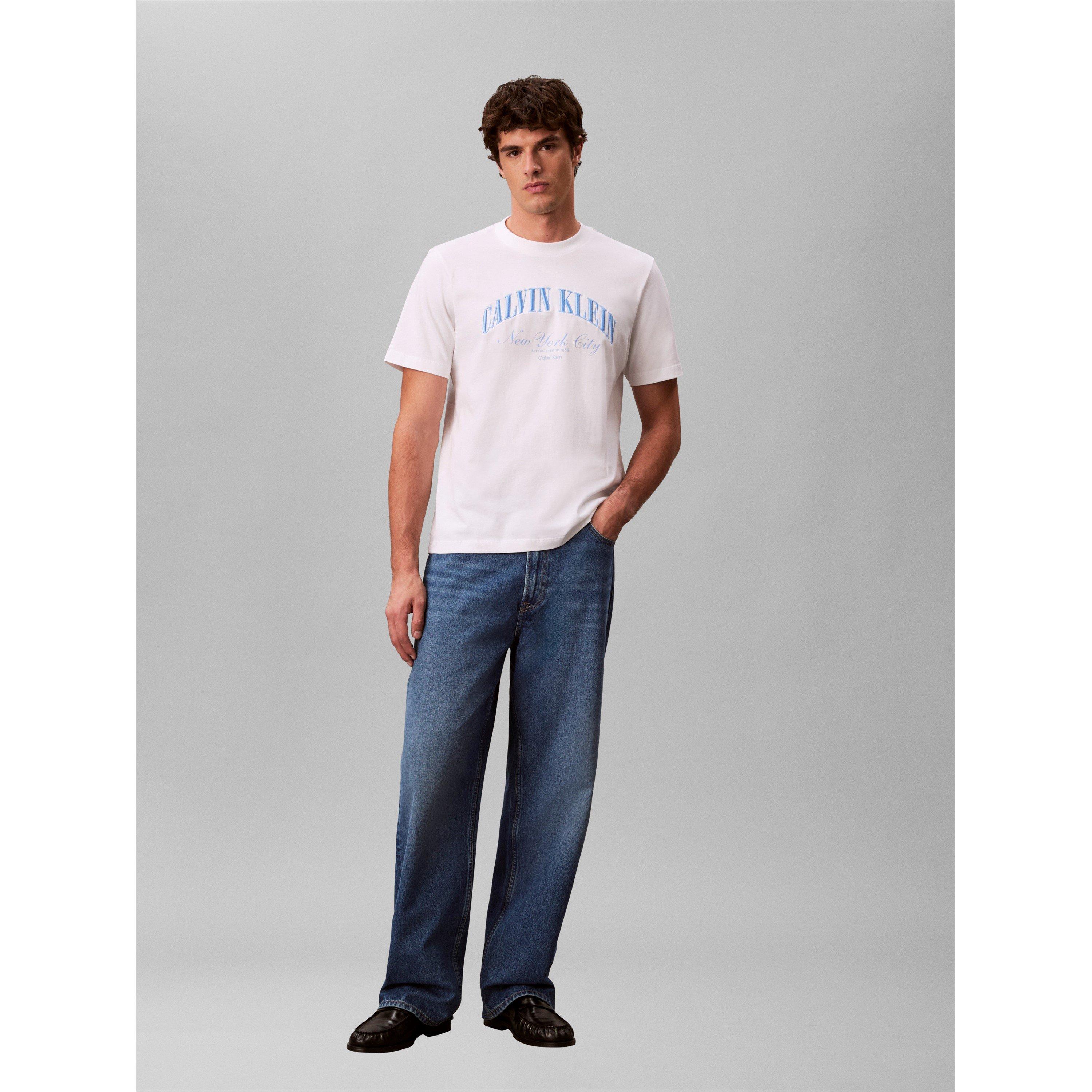 Bright White - Calvin Klein Jeans - Men's T-Shirt - 4