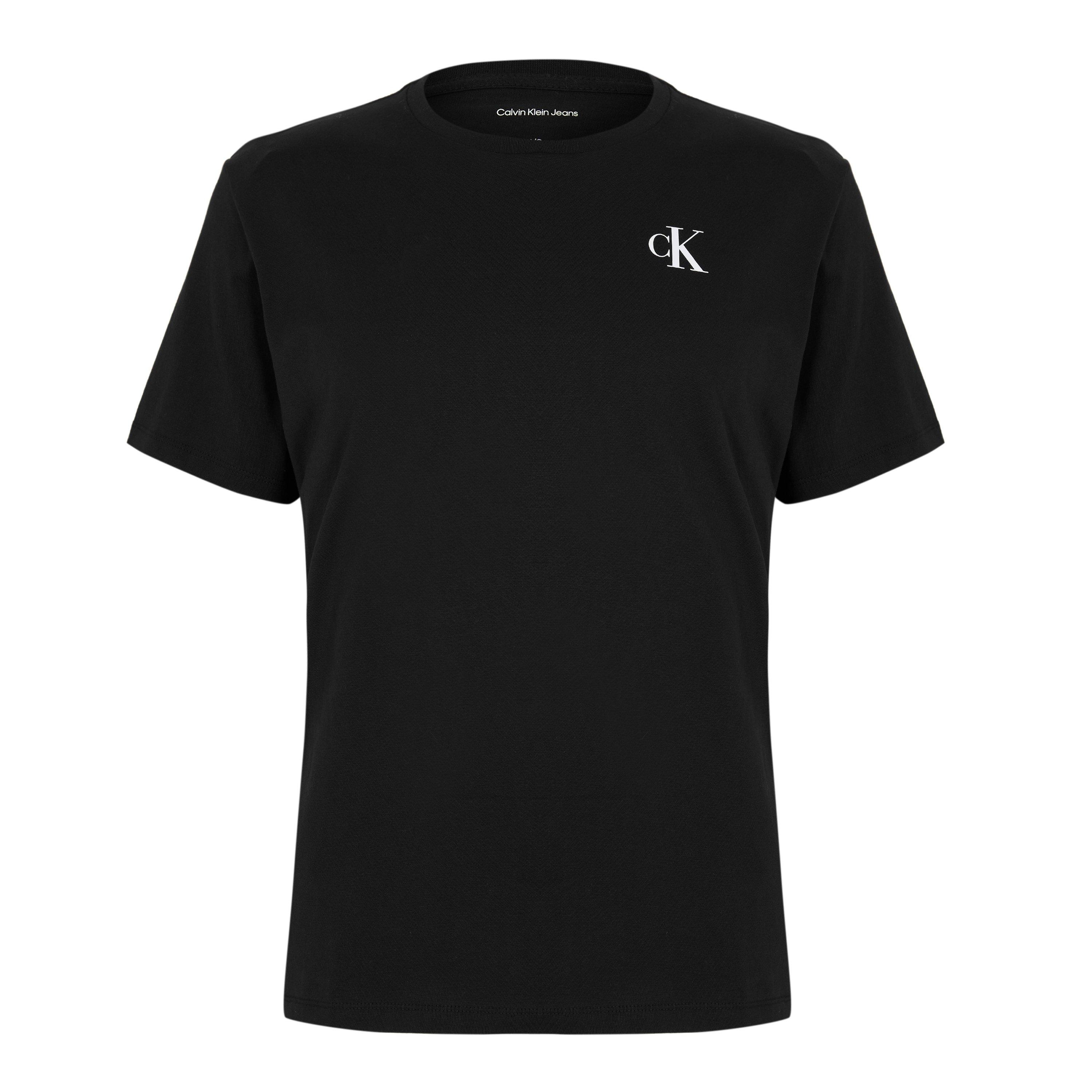 Calvin Klein Jeans Men's Mono Back Print T-Shirt - Black - 2XL