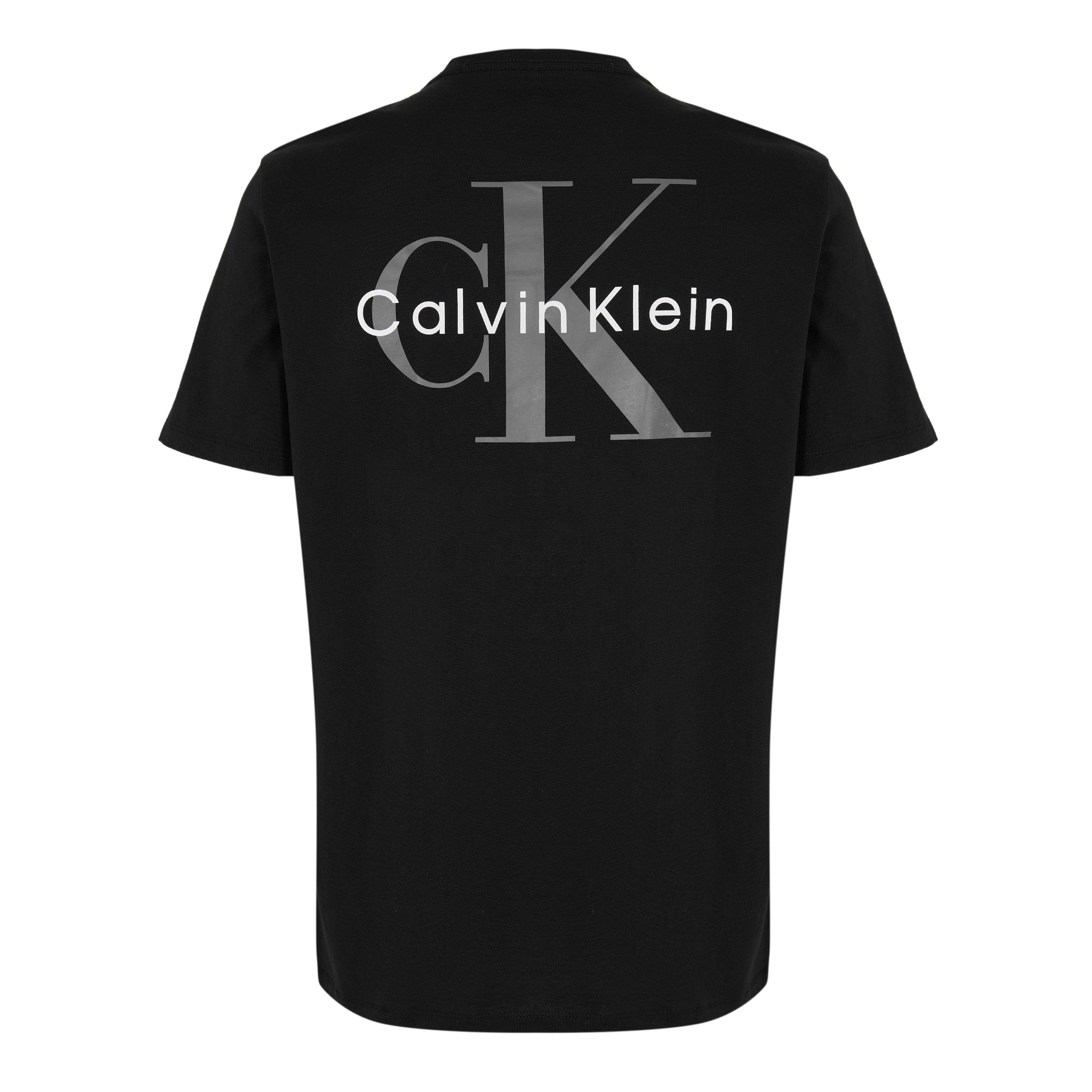Noir - Calvin Klein Jeans - Men's Mono Back Print T-Shirt - 2