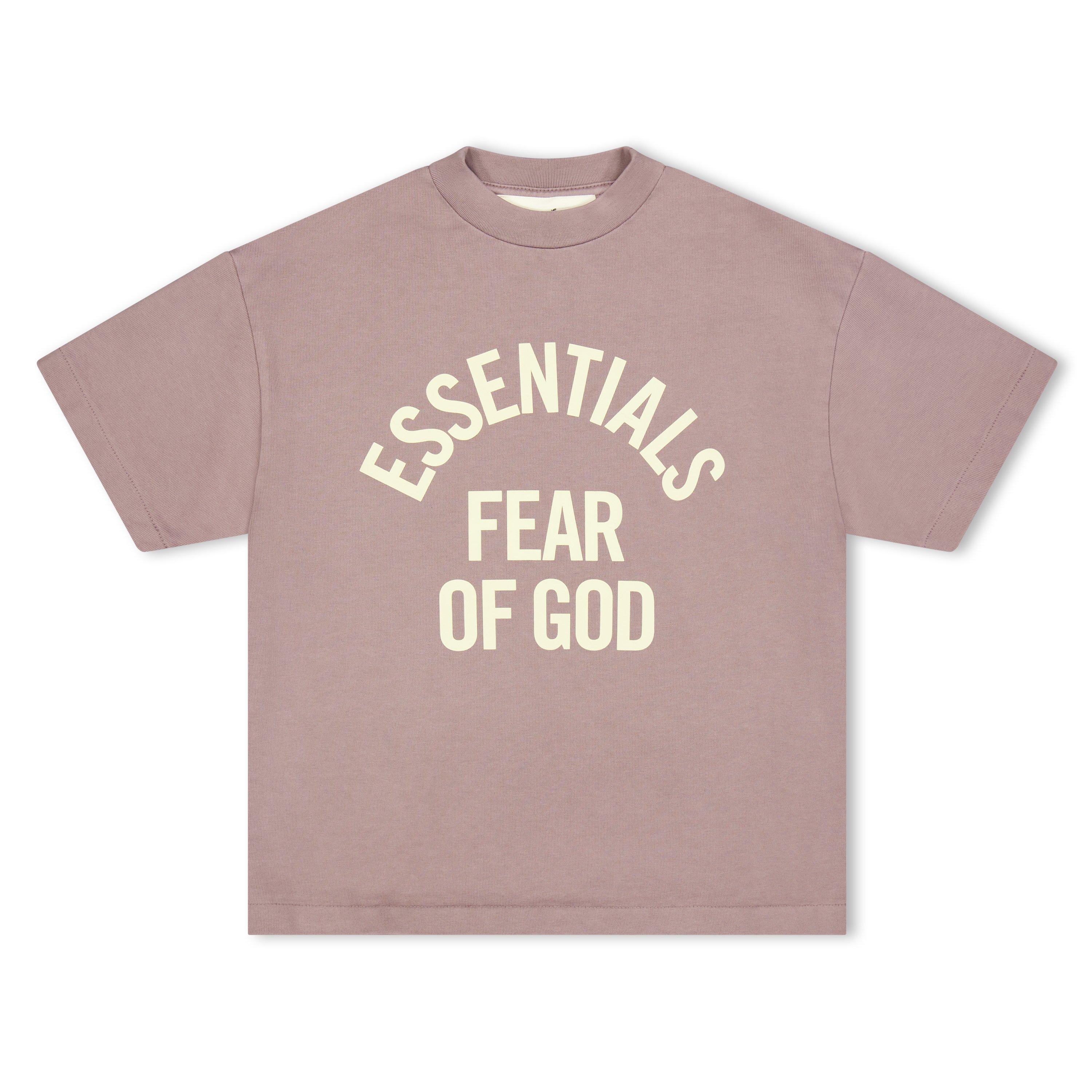 Faded Mauve - Fear Of God Essentials - Unisex Kids' T-Shirt - 1