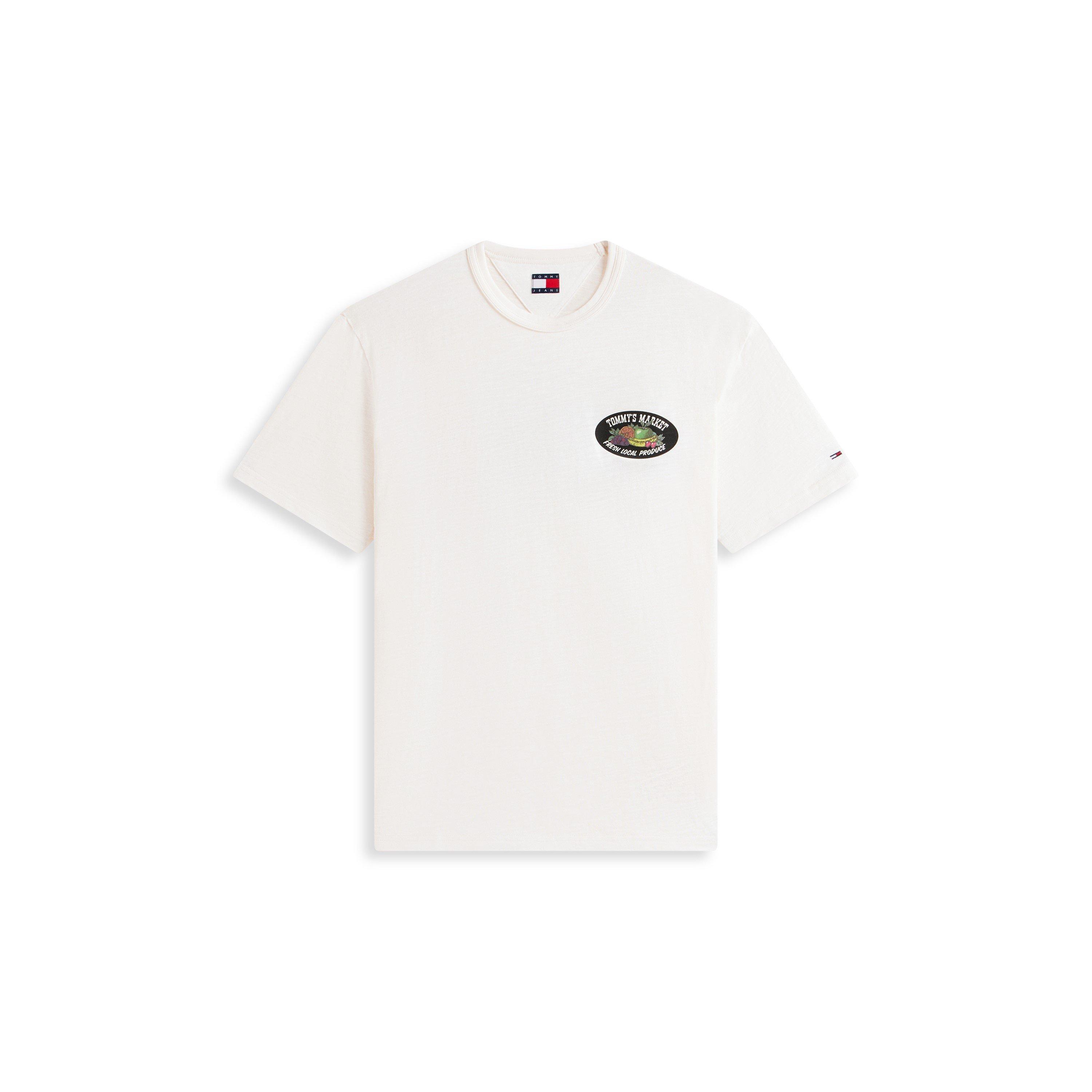 Tommy Jeans Men's T-Shirt - Ancient White - M