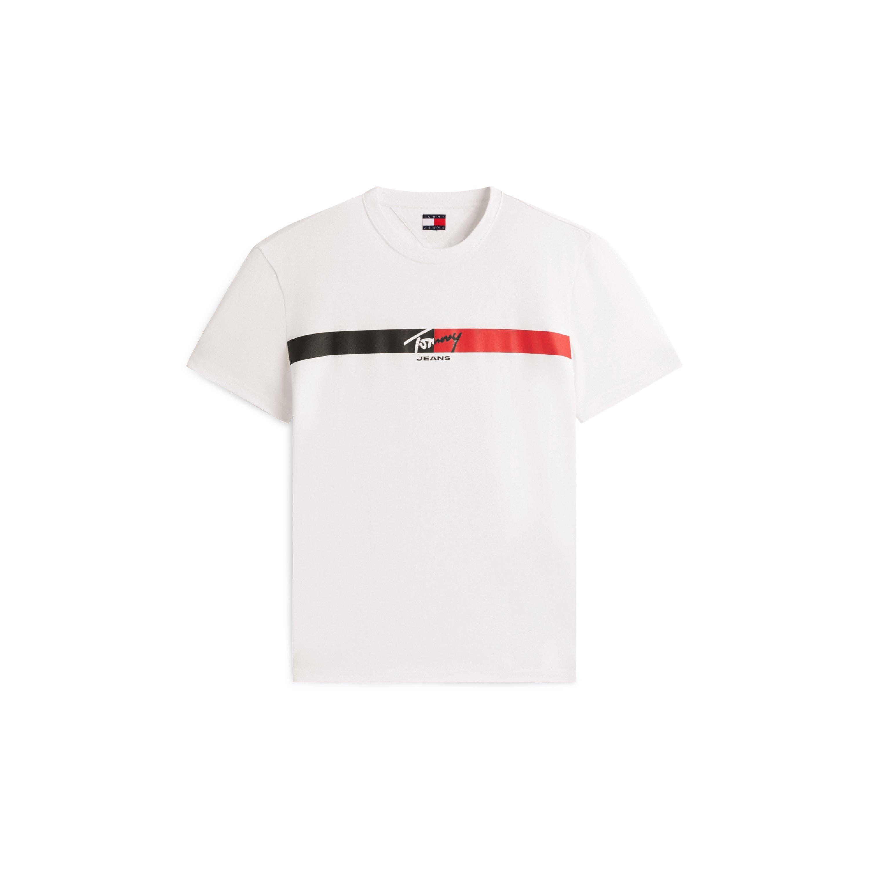 Tommy Jeans Men's T-Shirt - Ecru - XL