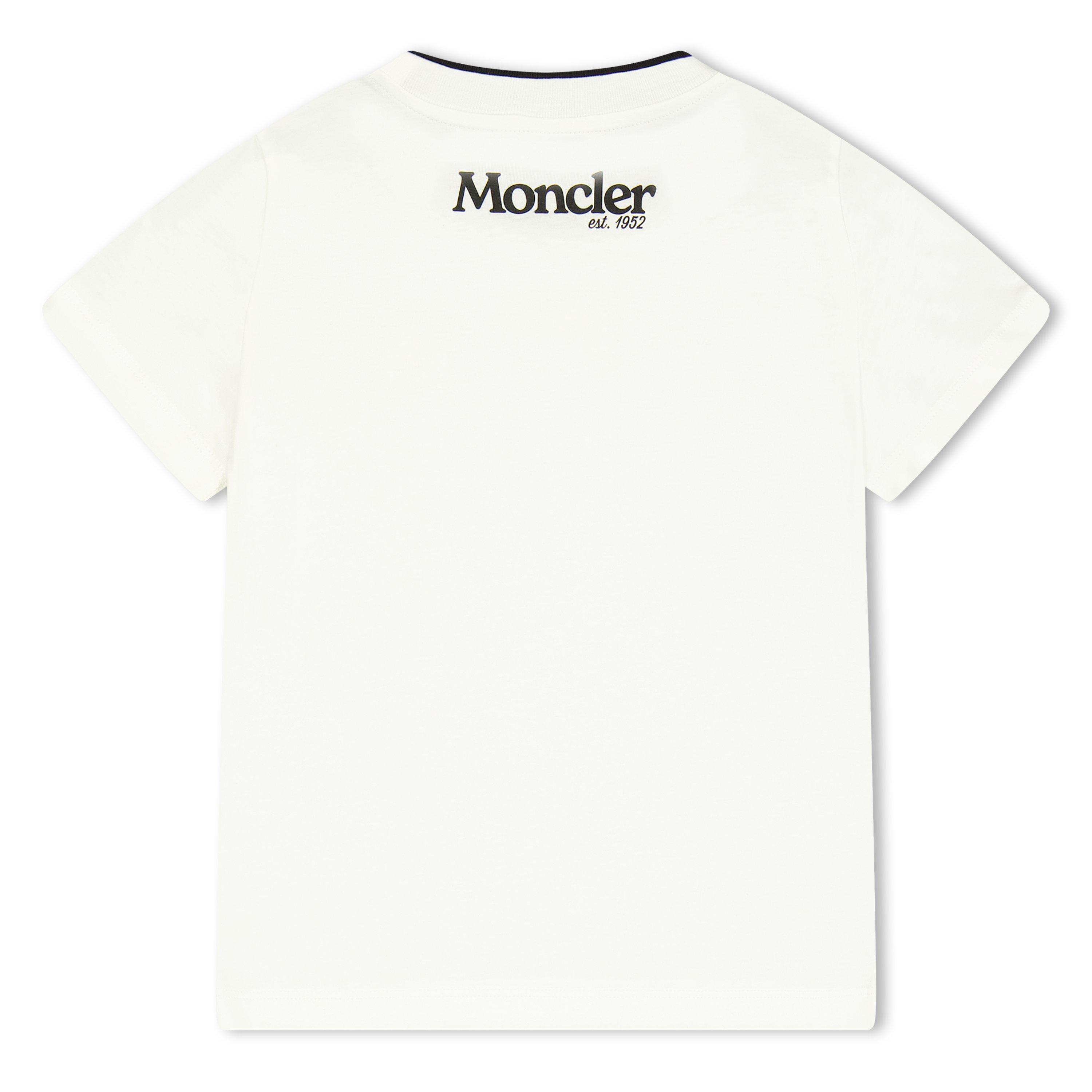 White 034 - Moncler - Moncler Logo Tee Jn64 - 2