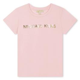 Michael Kors Short Sleeve Logo T Shirt Juniors