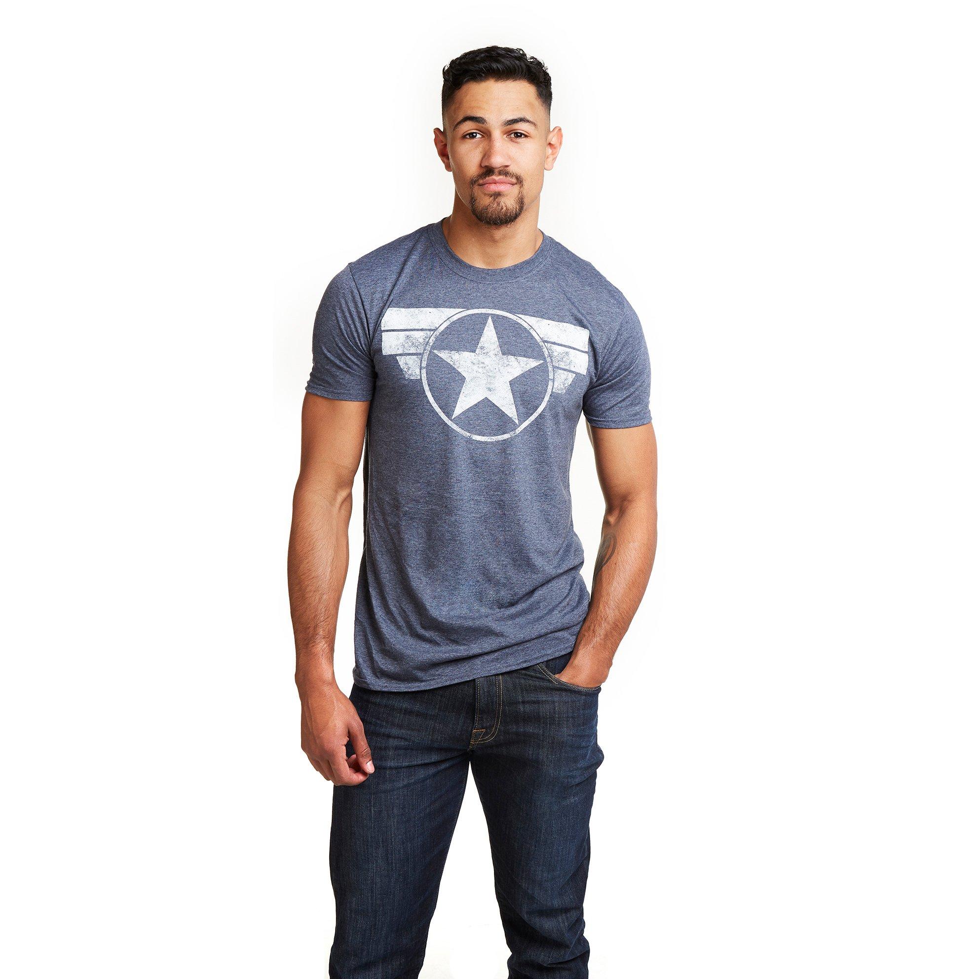 Blue - Marvel - Men's Regular Fit T-Shirt - 1