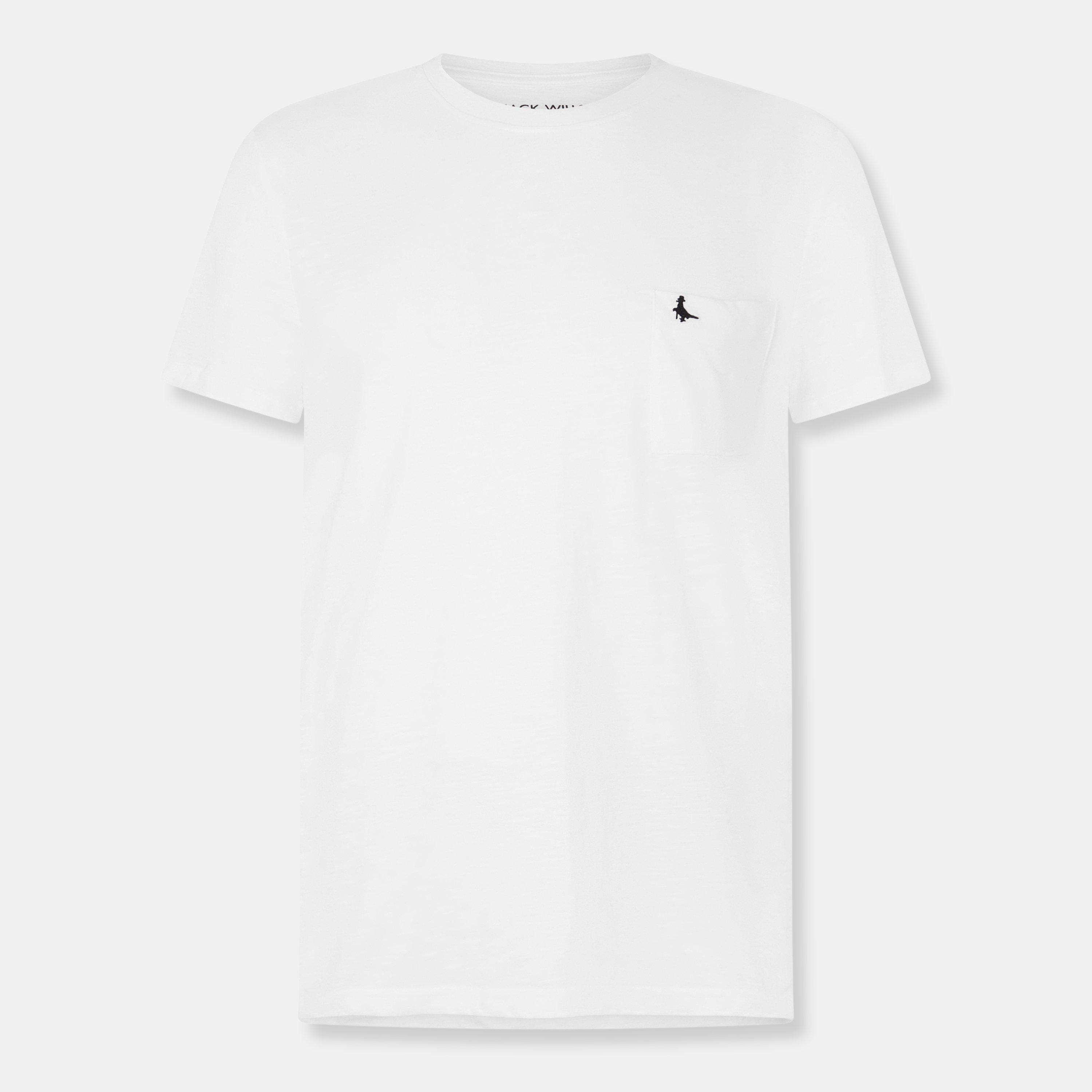 Bianco - Jack Wills - Ayleford Logo T Shirt - 1