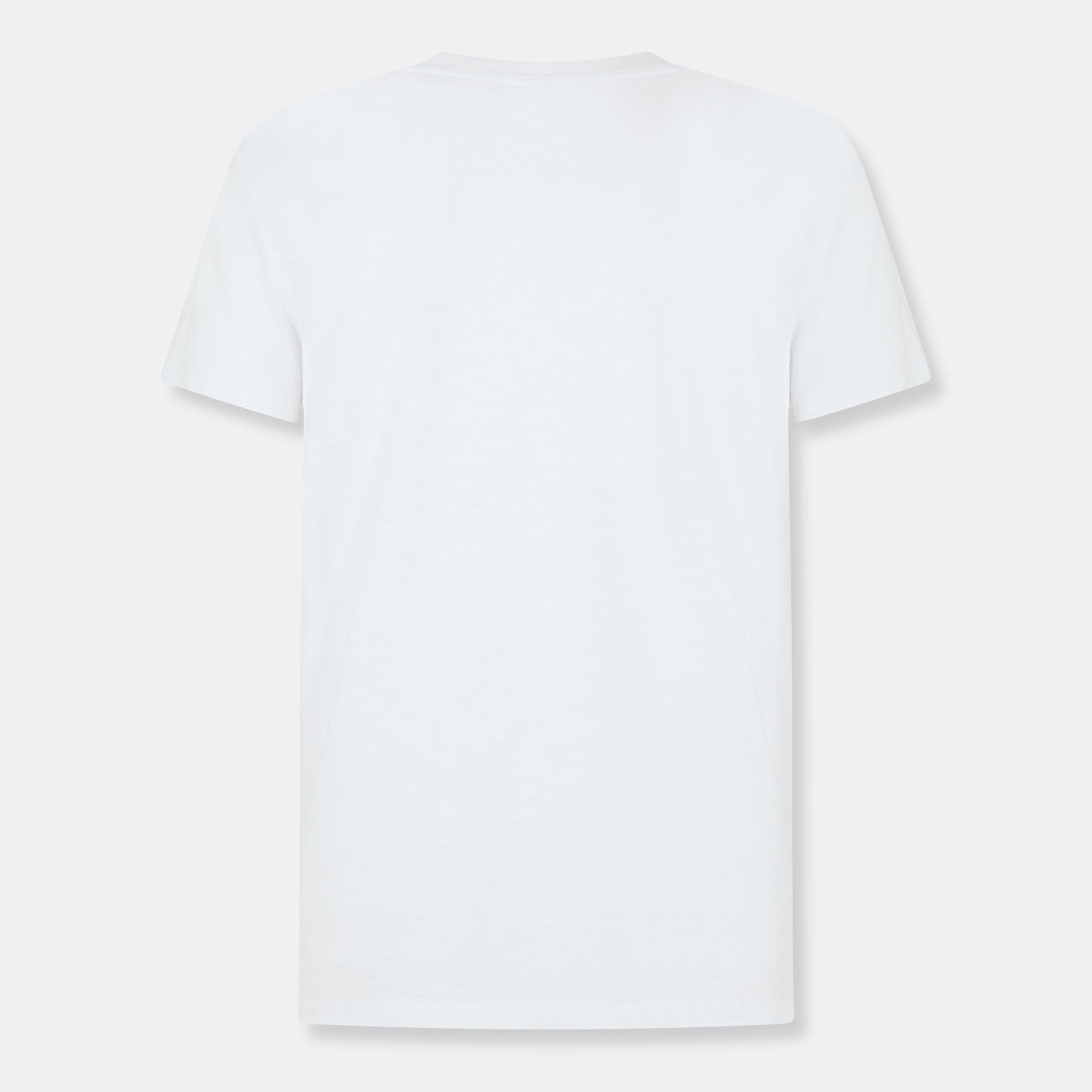 Bijela - Jack Wills - Ayleford Logo T Shirt - 2