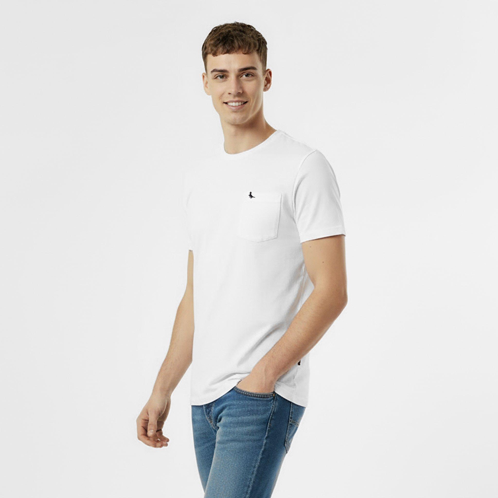 White - Jack Wills - JW Ayleford Logo T Shirt - 3