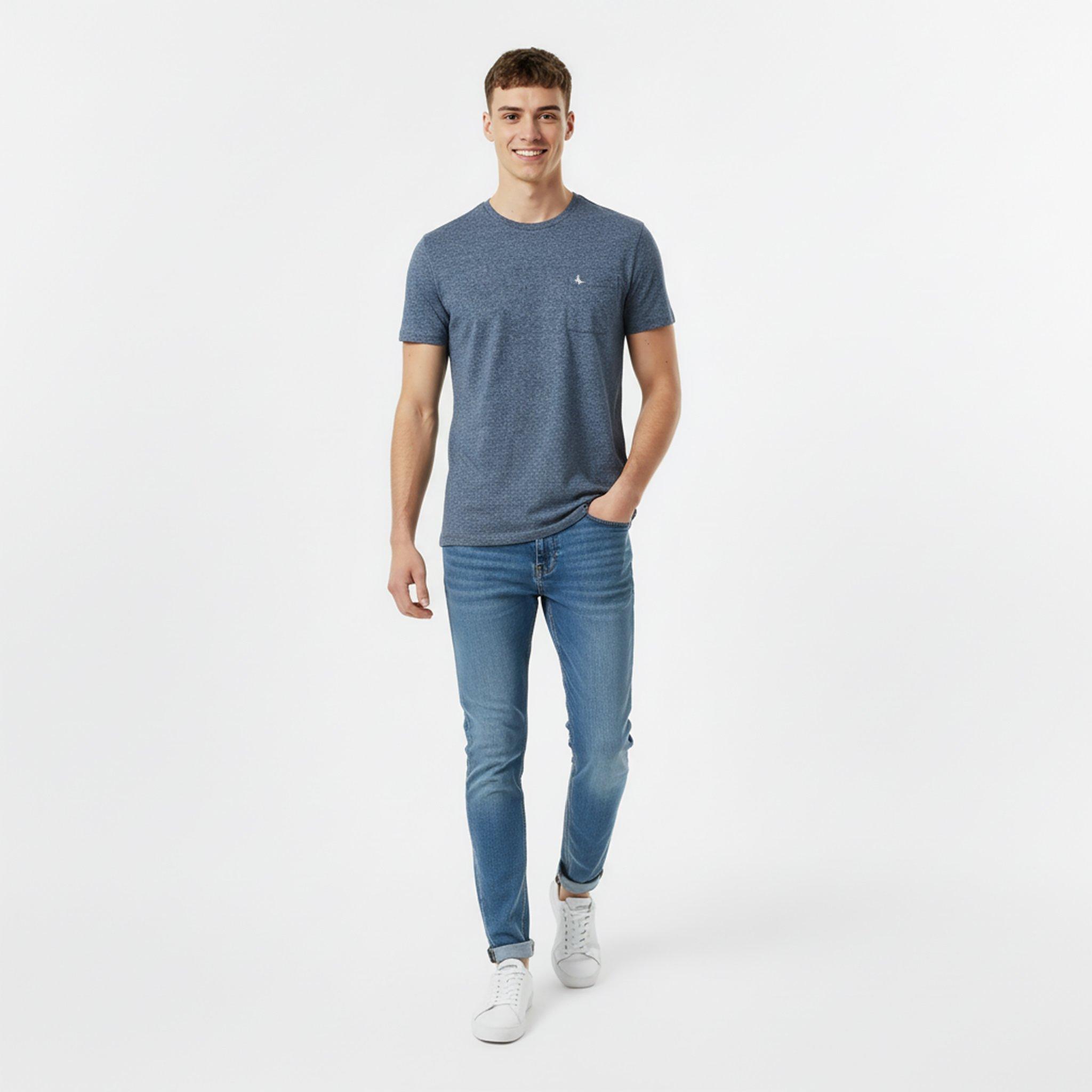 Navy  - Jack Wills - Ayleford Logo T Shirt - 5