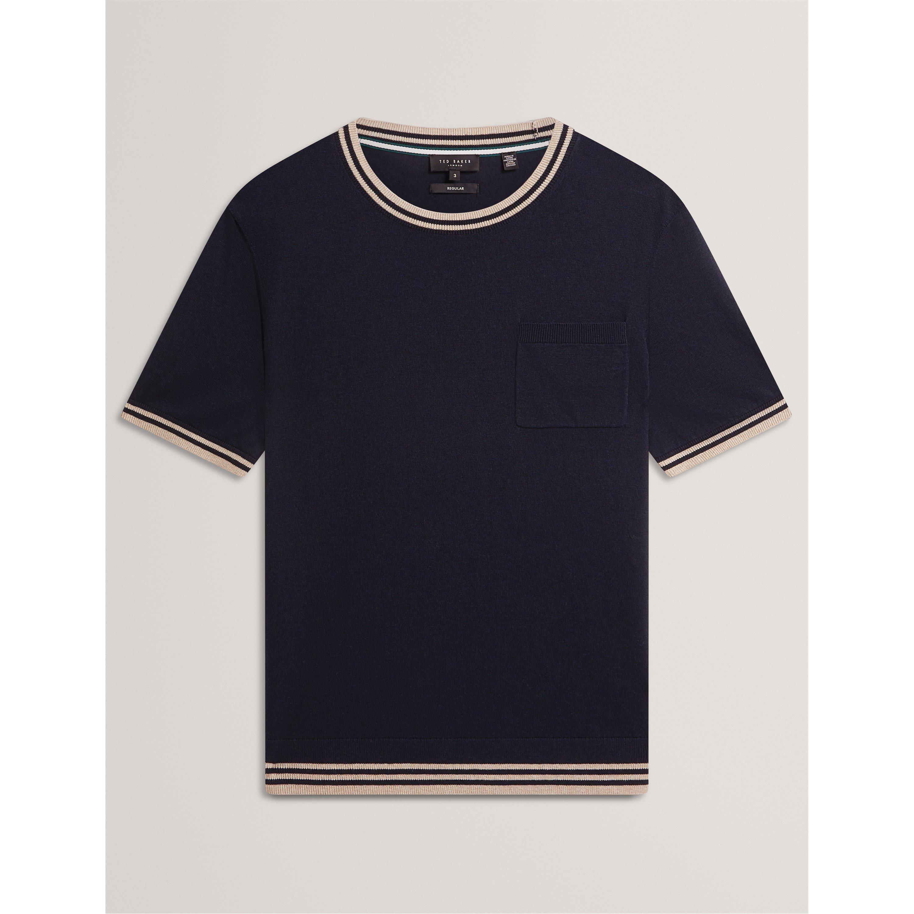 Ted Baker Men's T-Shirt - Navy - M (3)